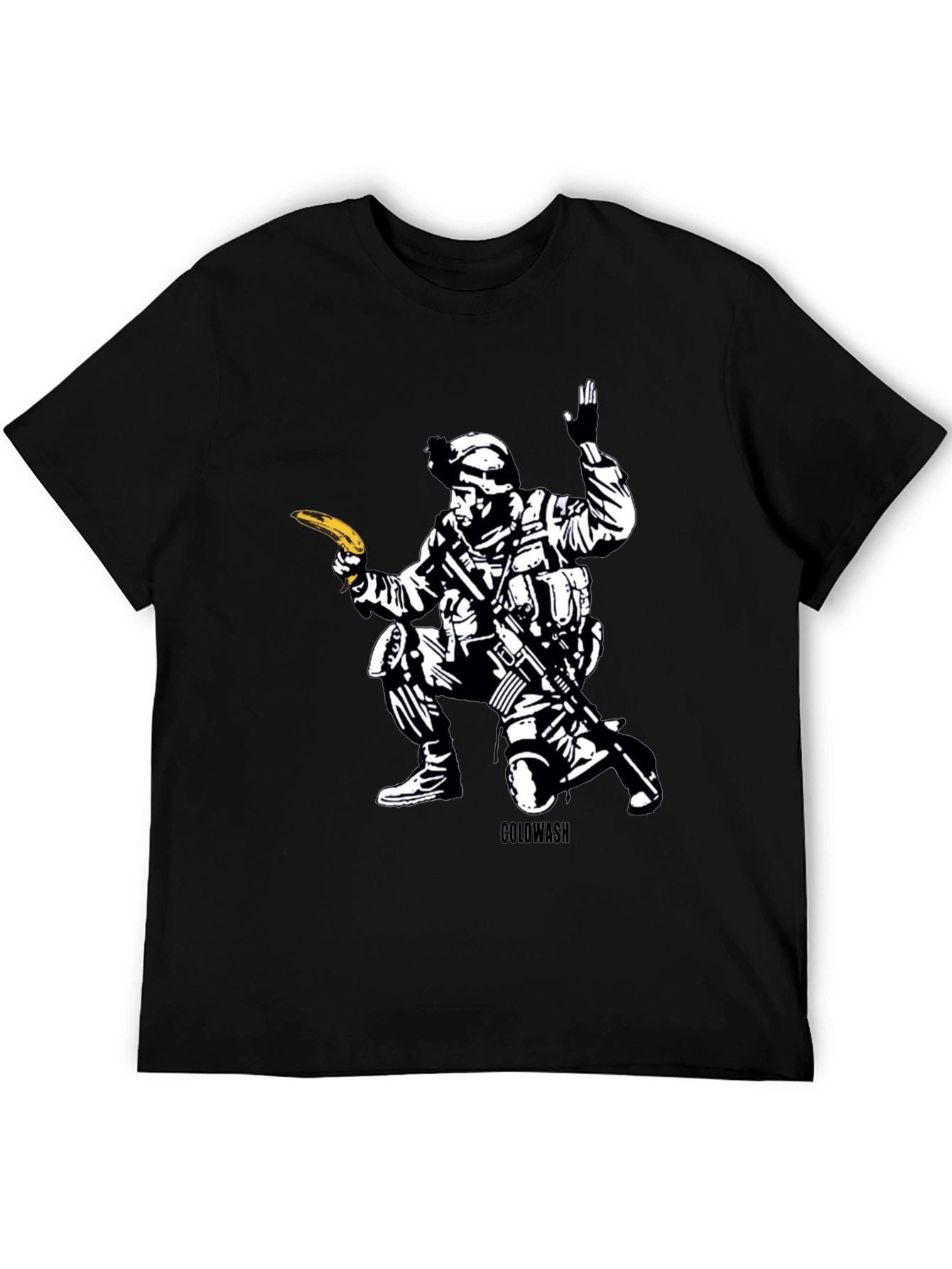 Banana Soldier Graphic T-Shirt