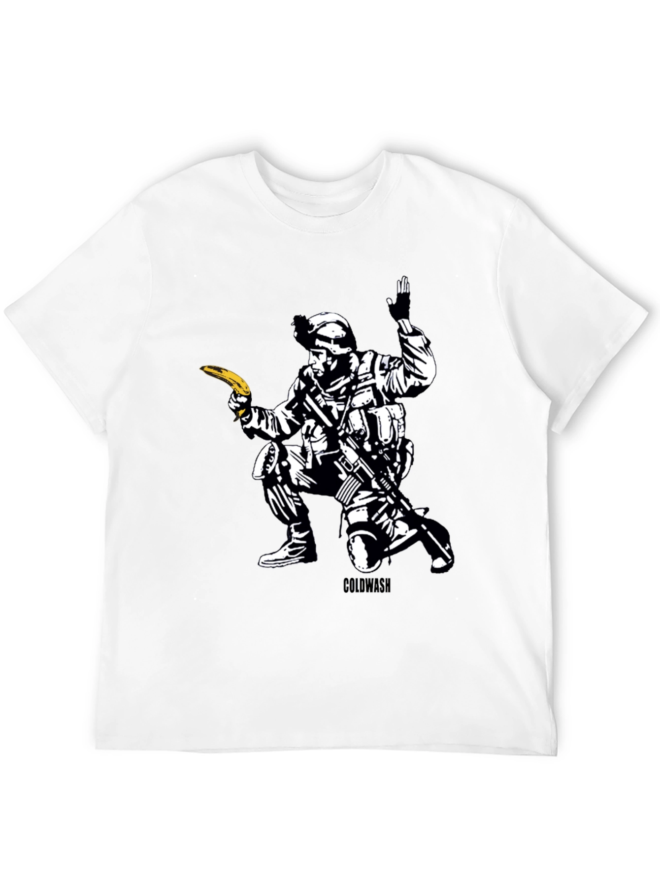 Banana Soldier Graphic T-Shirt
