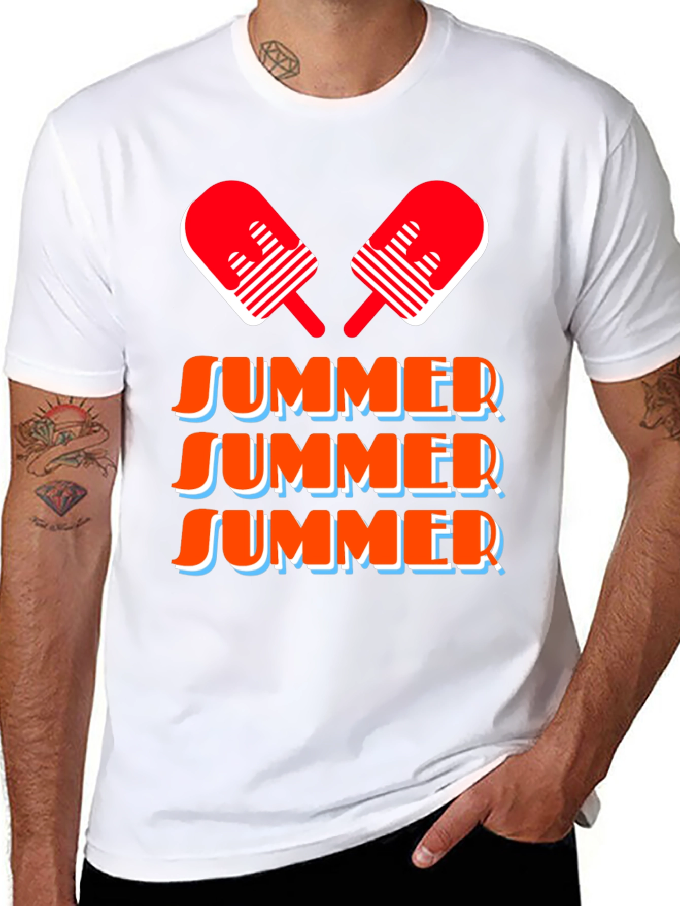 Summer Popsicle Graphic Tee