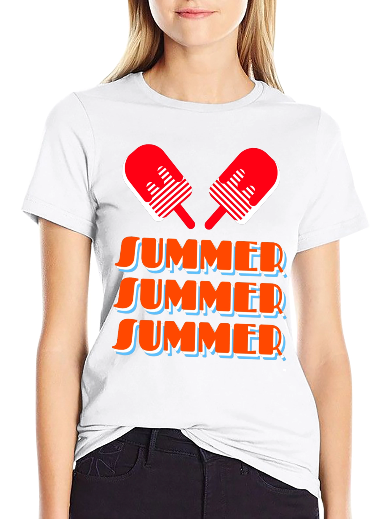 Summer Popsicle Graphic Tee