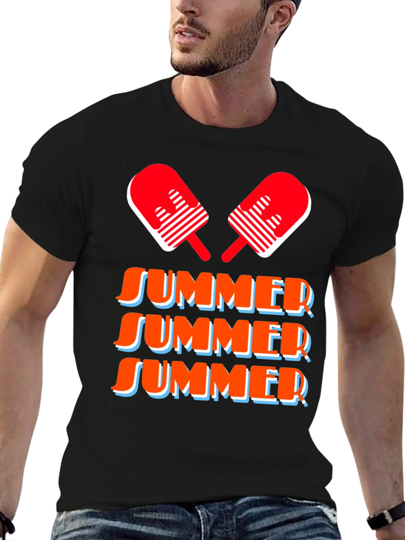 Summer Popsicle Graphic Tee