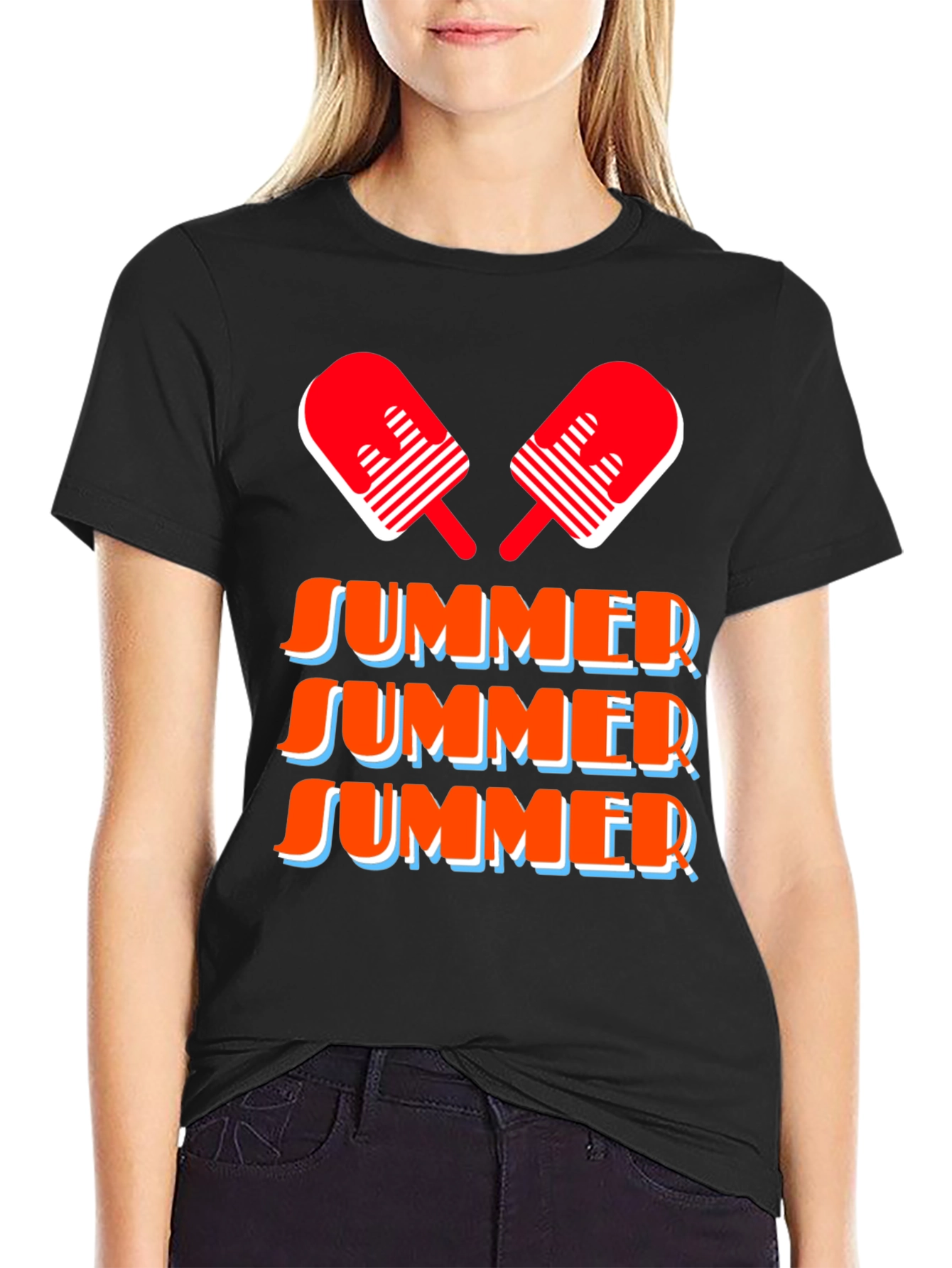 Summer Popsicle Graphic Tee