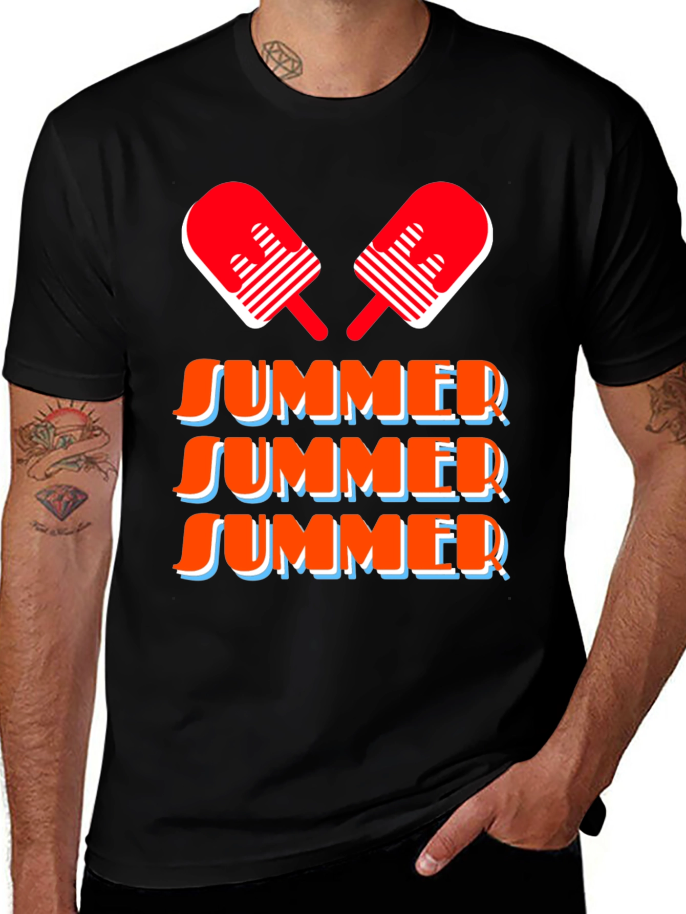 Summer Popsicle Graphic Tee