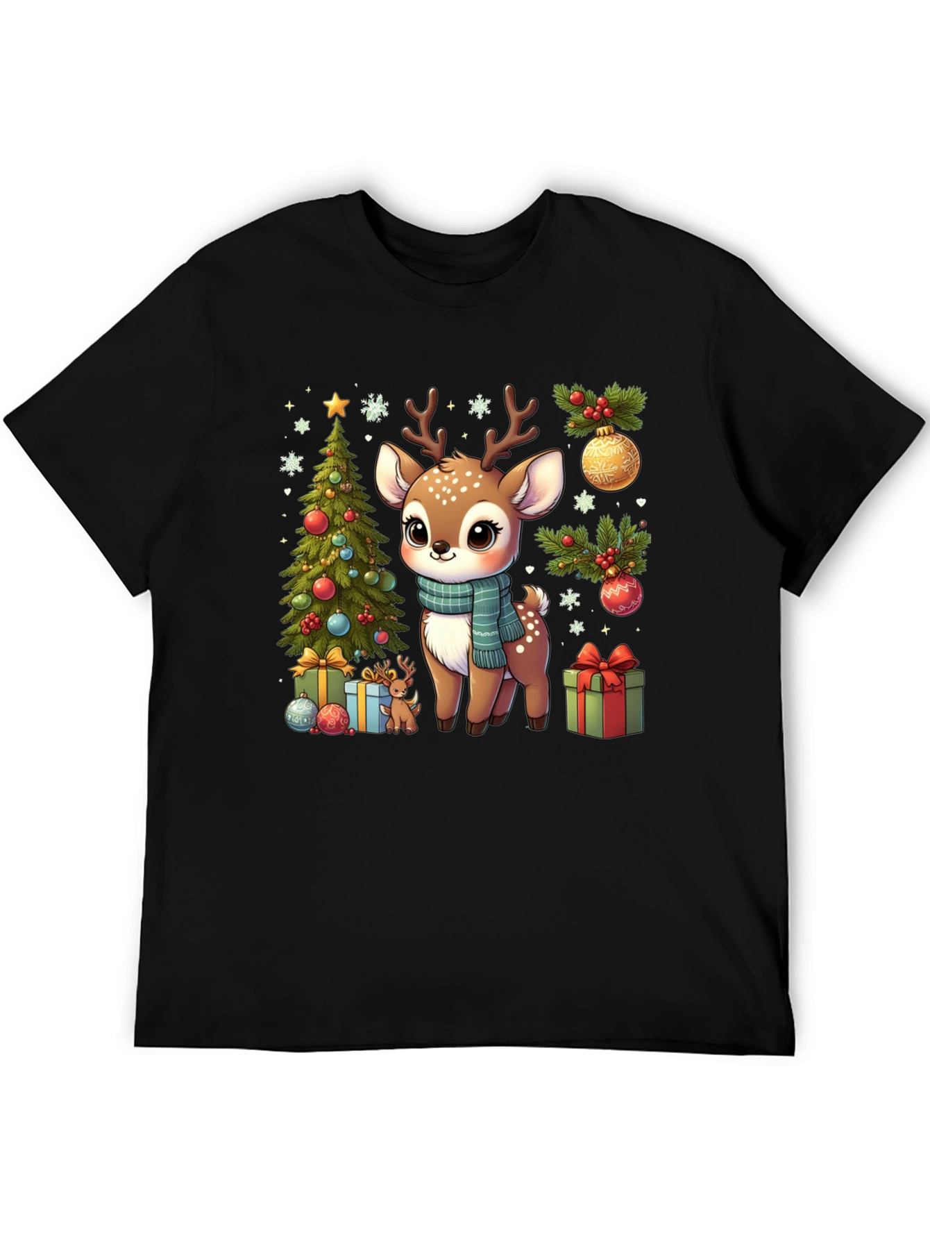 Cute Christmas Deer T-Shirt