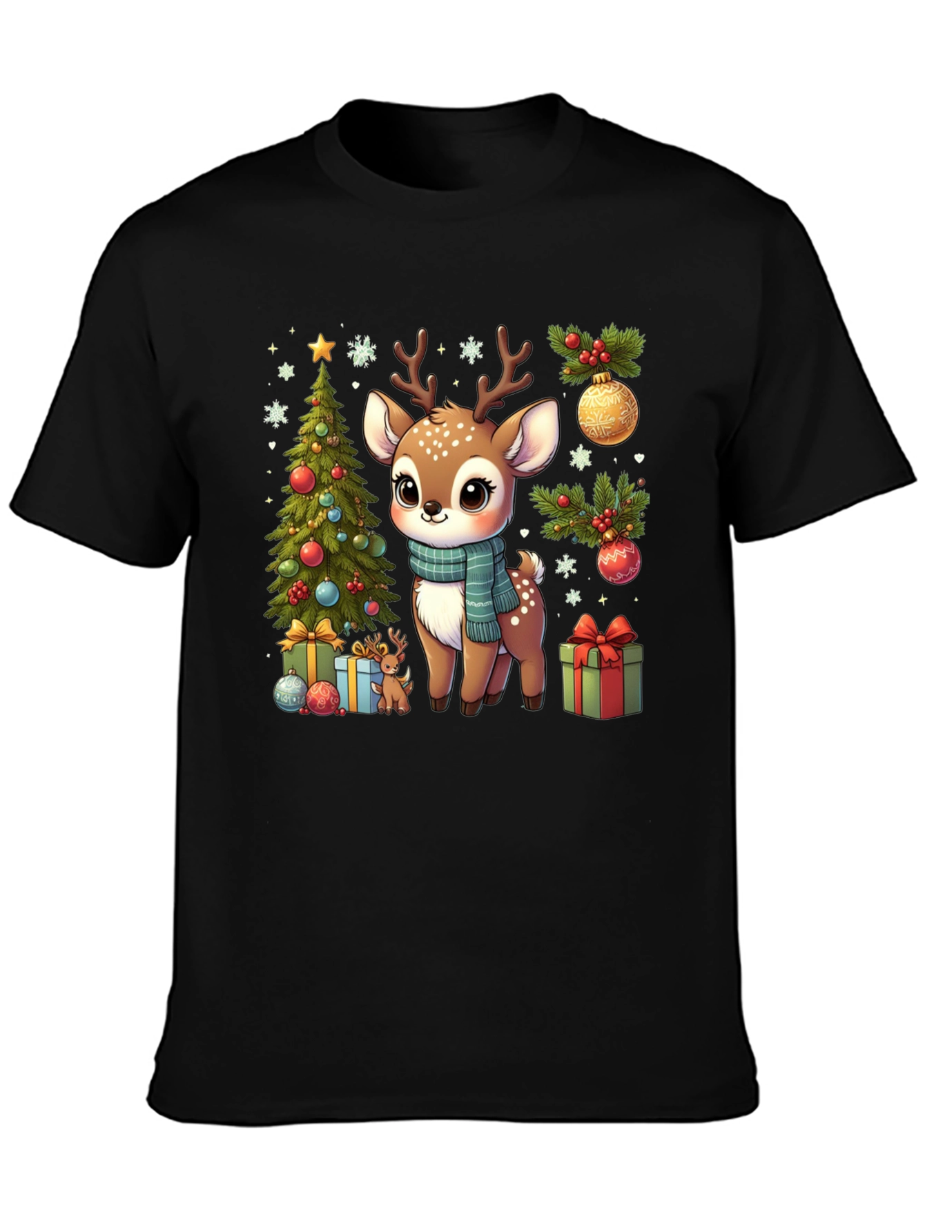 Cute Christmas Deer T-Shirt
