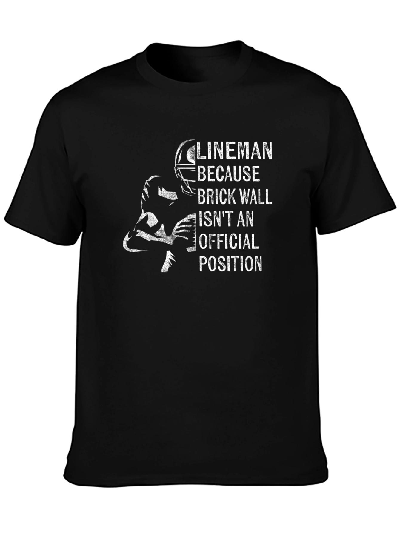 Lineman Brick Wall T-Shirt
