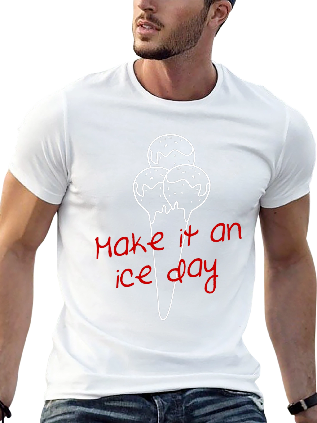 Ice Cream Day T-Shirt - Cool Graphic Tee