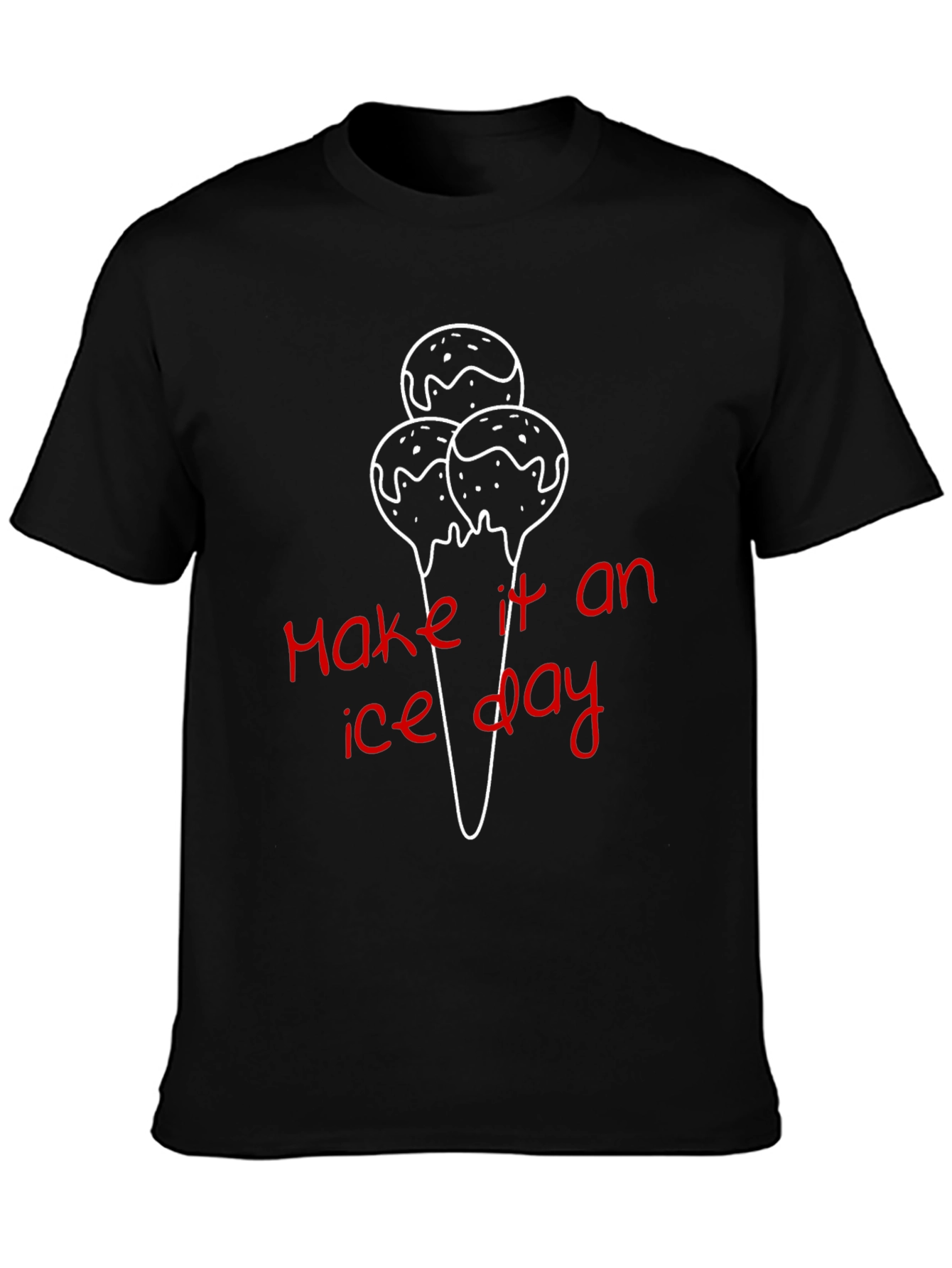Ice Cream Day T-Shirt - Cool Graphic Tee