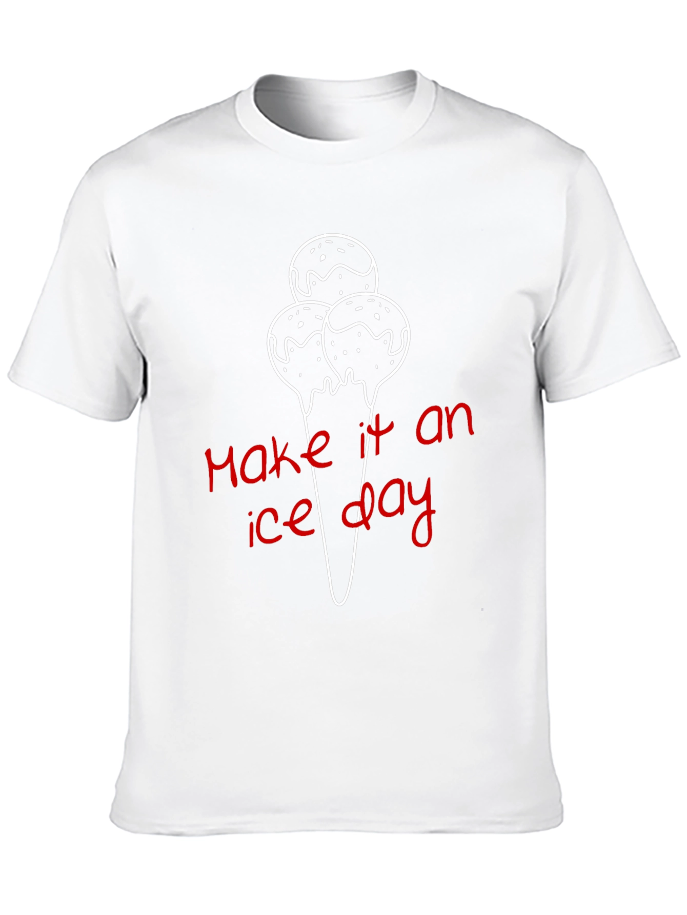 Ice Cream Day T-Shirt - Cool Graphic Tee