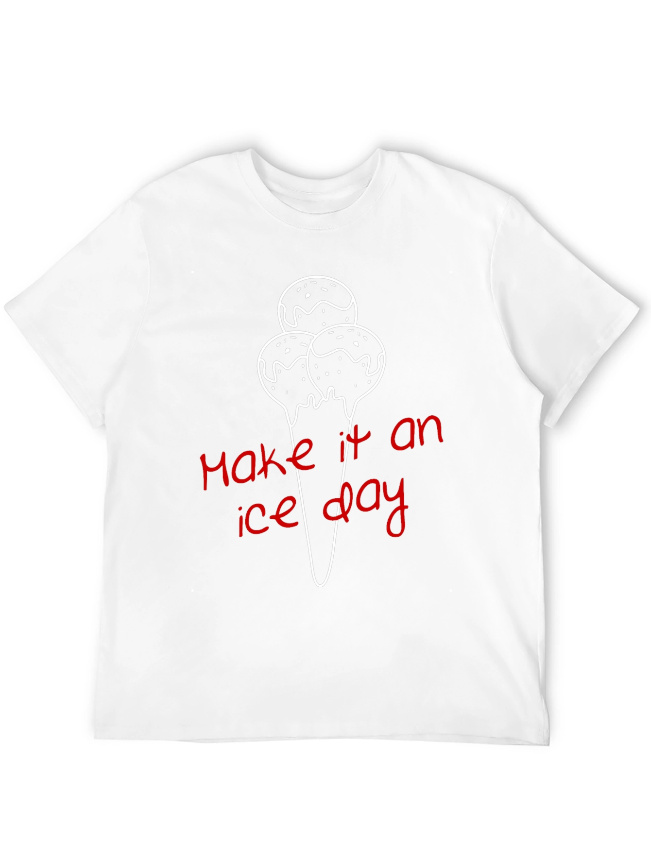 Ice Cream Day T-Shirt - Cool Graphic Tee
