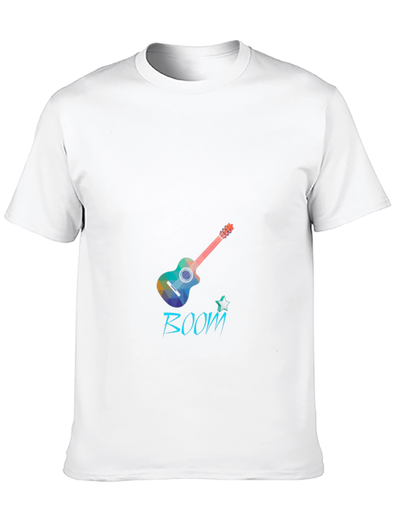 Boom Guitar Black T-Shirt