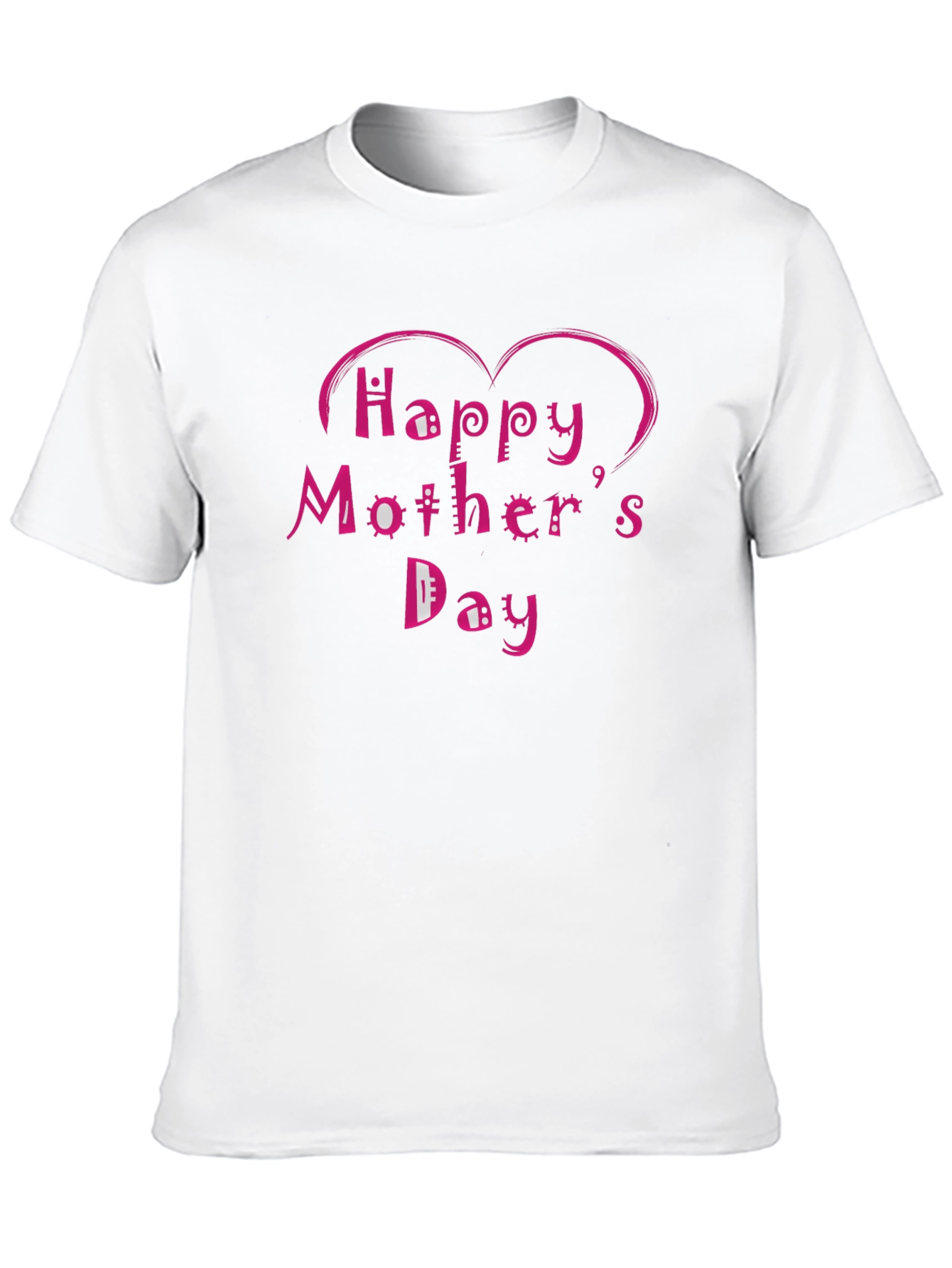 Happy Mothers Day Black T-Shirt