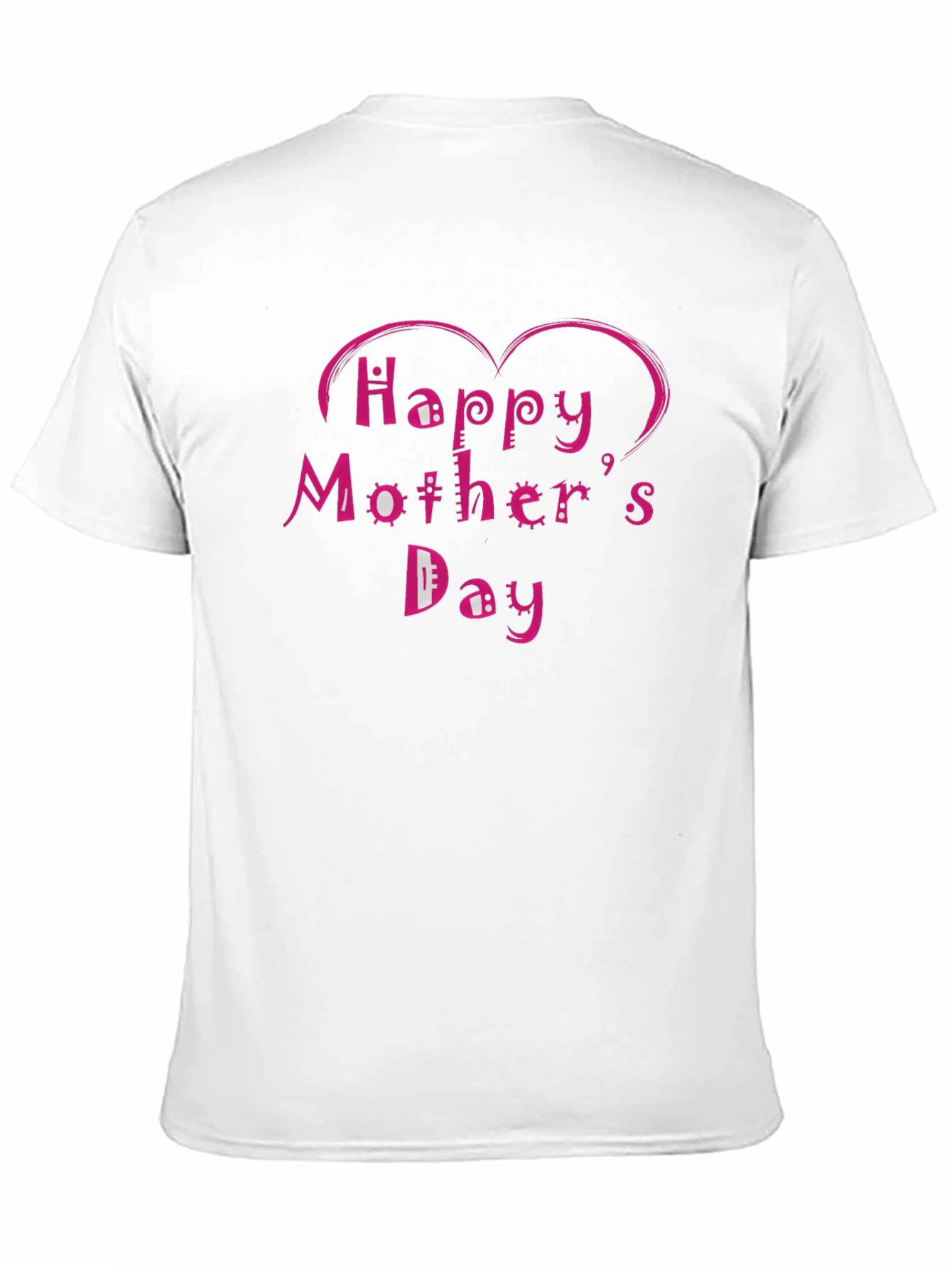 Happy Mothers Day Black T-Shirt