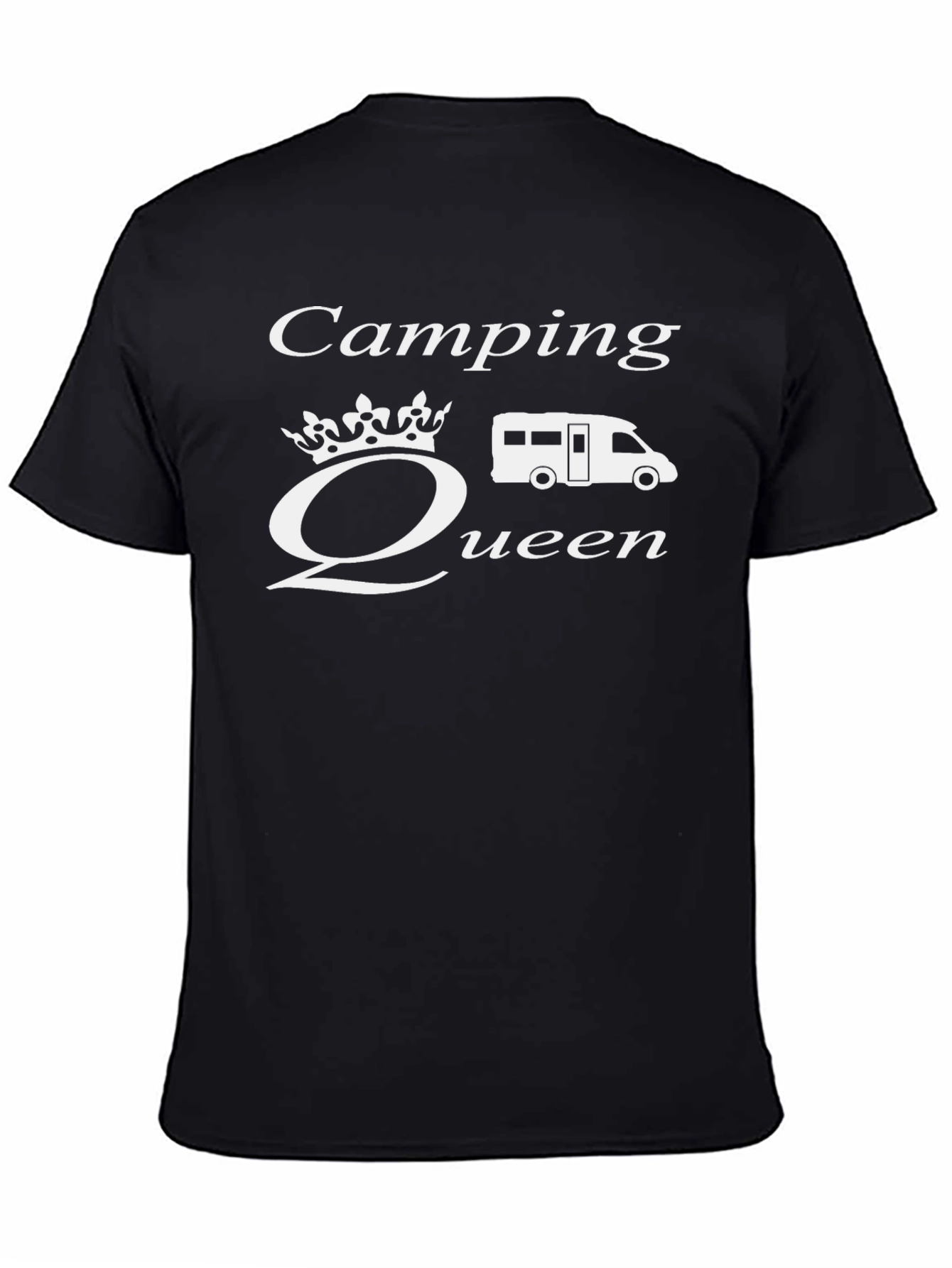 Camping Queen Graphic Tee - RV Camper T-Shirt