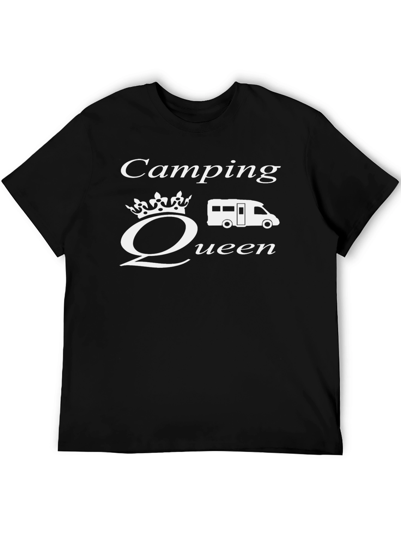 Camping Queen Graphic Tee - RV Camper T-Shirt
