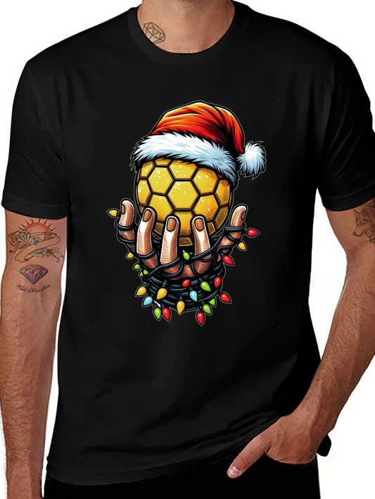 Festive Handball Christmas T-Shirt