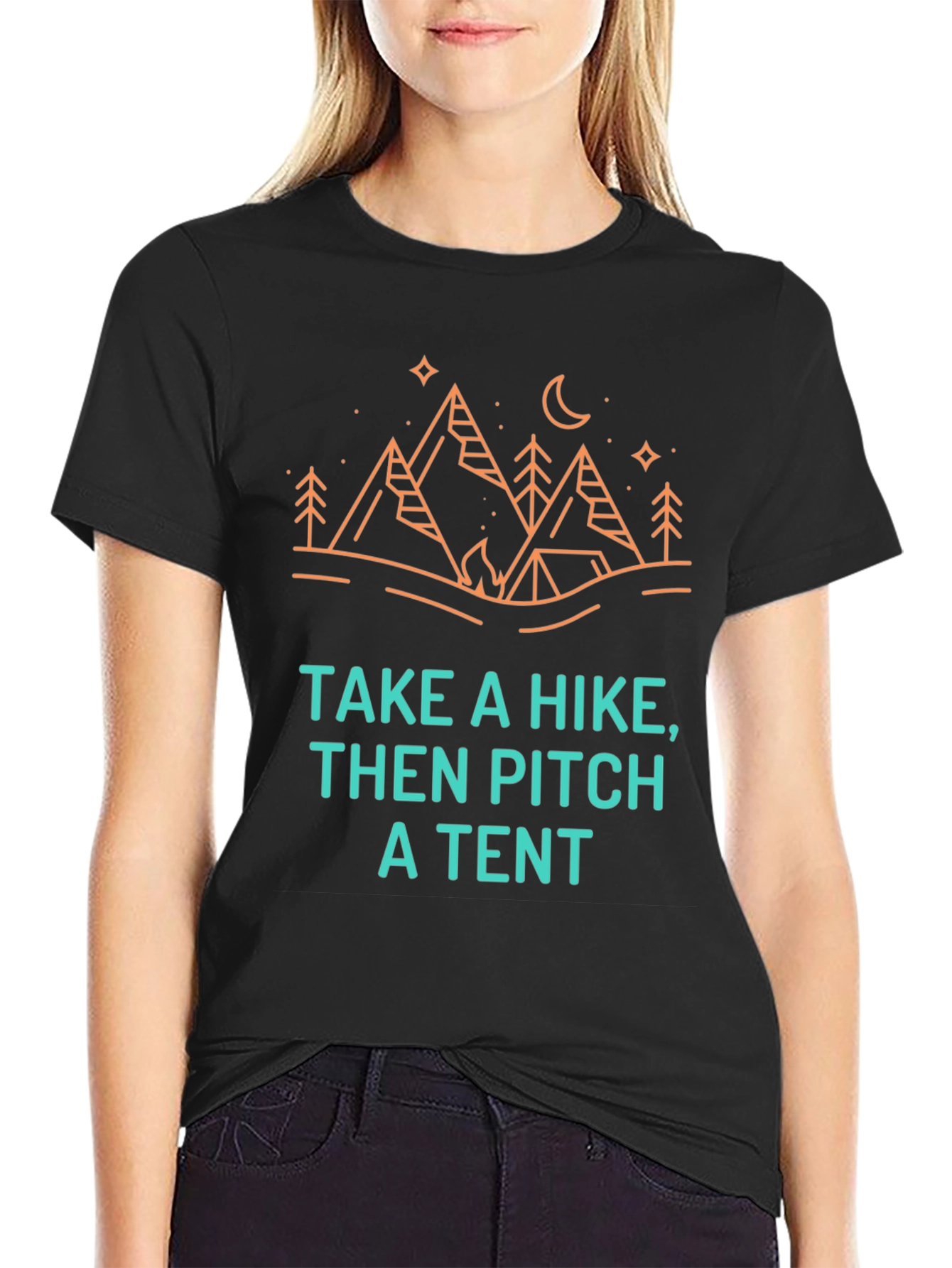 Hike and Camp Graphic T-Shirt