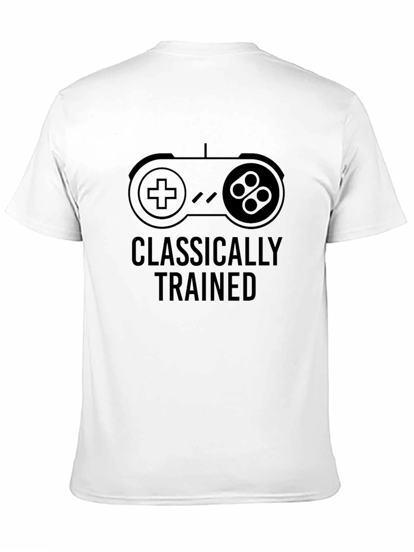 Classically Trained Gamer Black T-Shirt