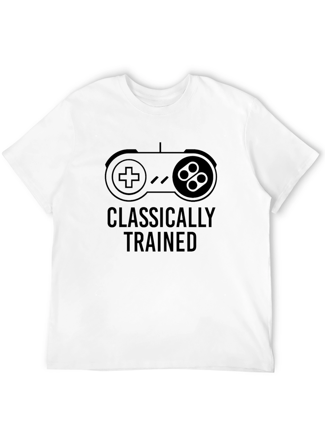 Classically Trained Gamer Black T-Shirt