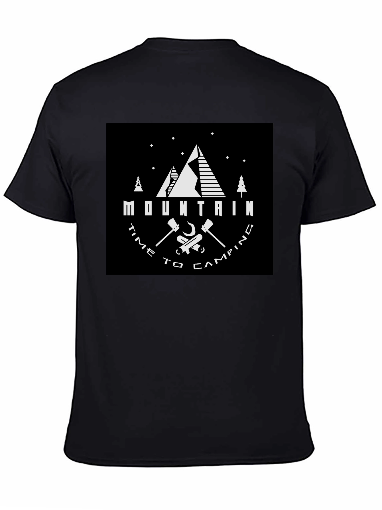 Mountain Time to Camping Graphic Tee