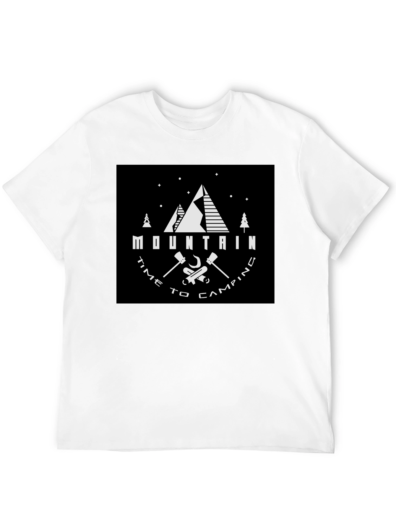 Mountain Time to Camping Graphic Tee