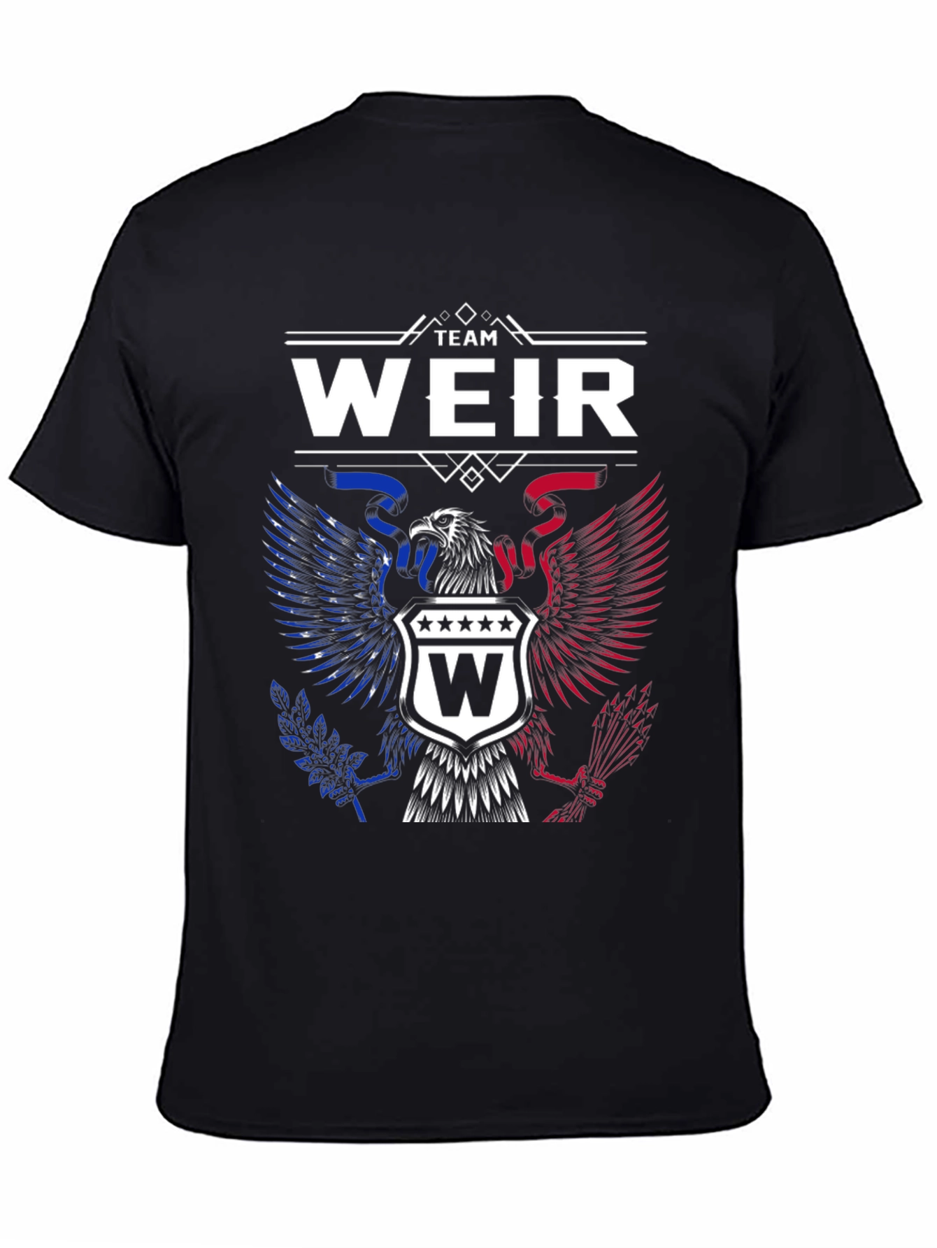 Team Weir Patriotic Eagle Crest T-Shirt