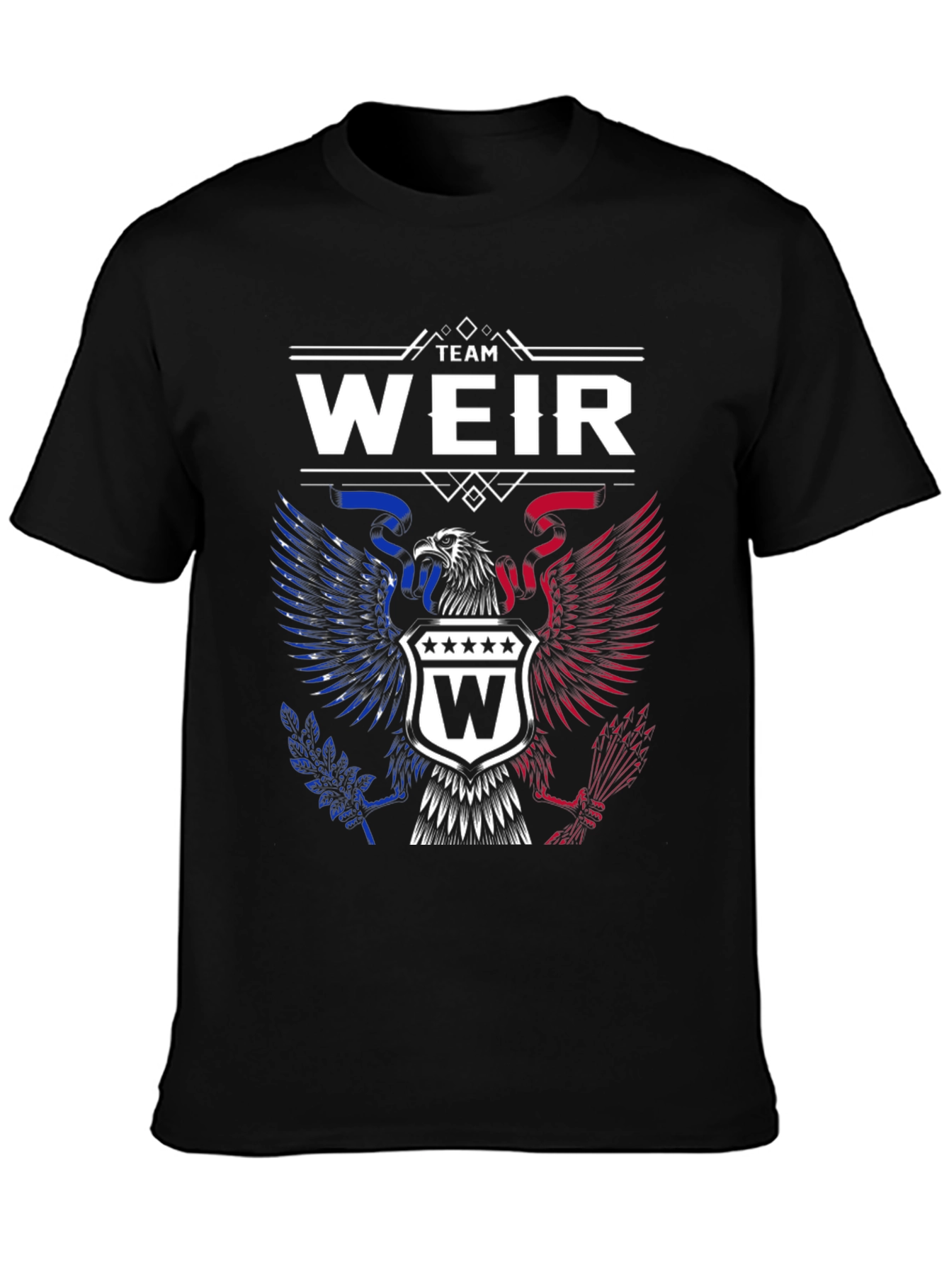 Team Weir Patriotic Eagle Crest T-Shirt