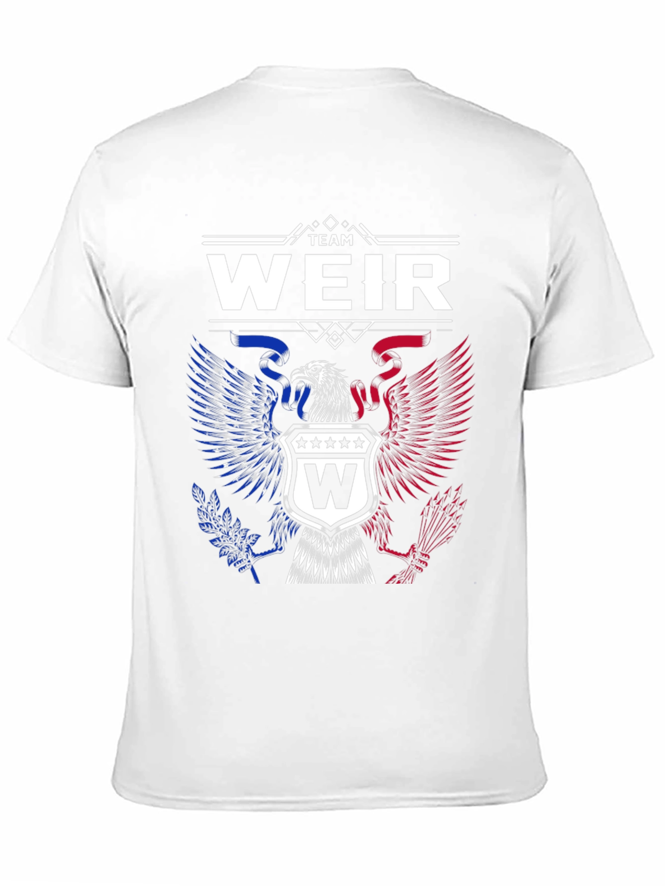 Team Weir Patriotic Eagle Crest T-Shirt
