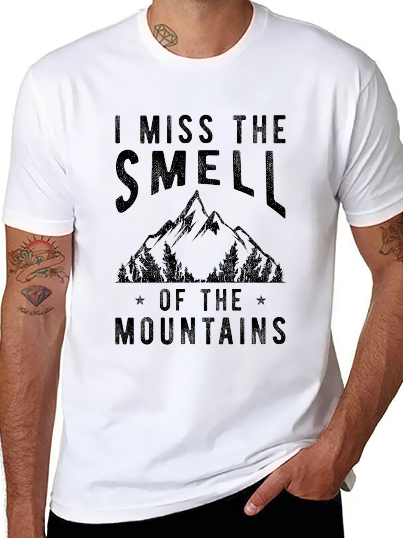 I Miss the Smell of the Mountains Graphic Tee