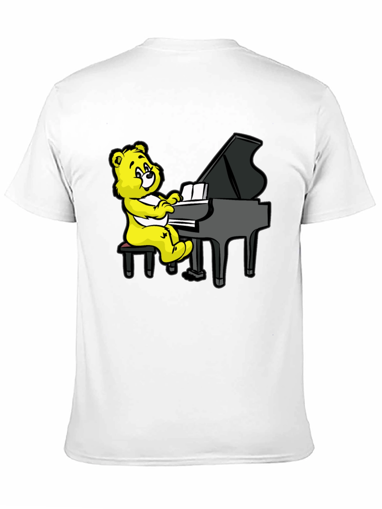 Musical Bear Black T-Shirt