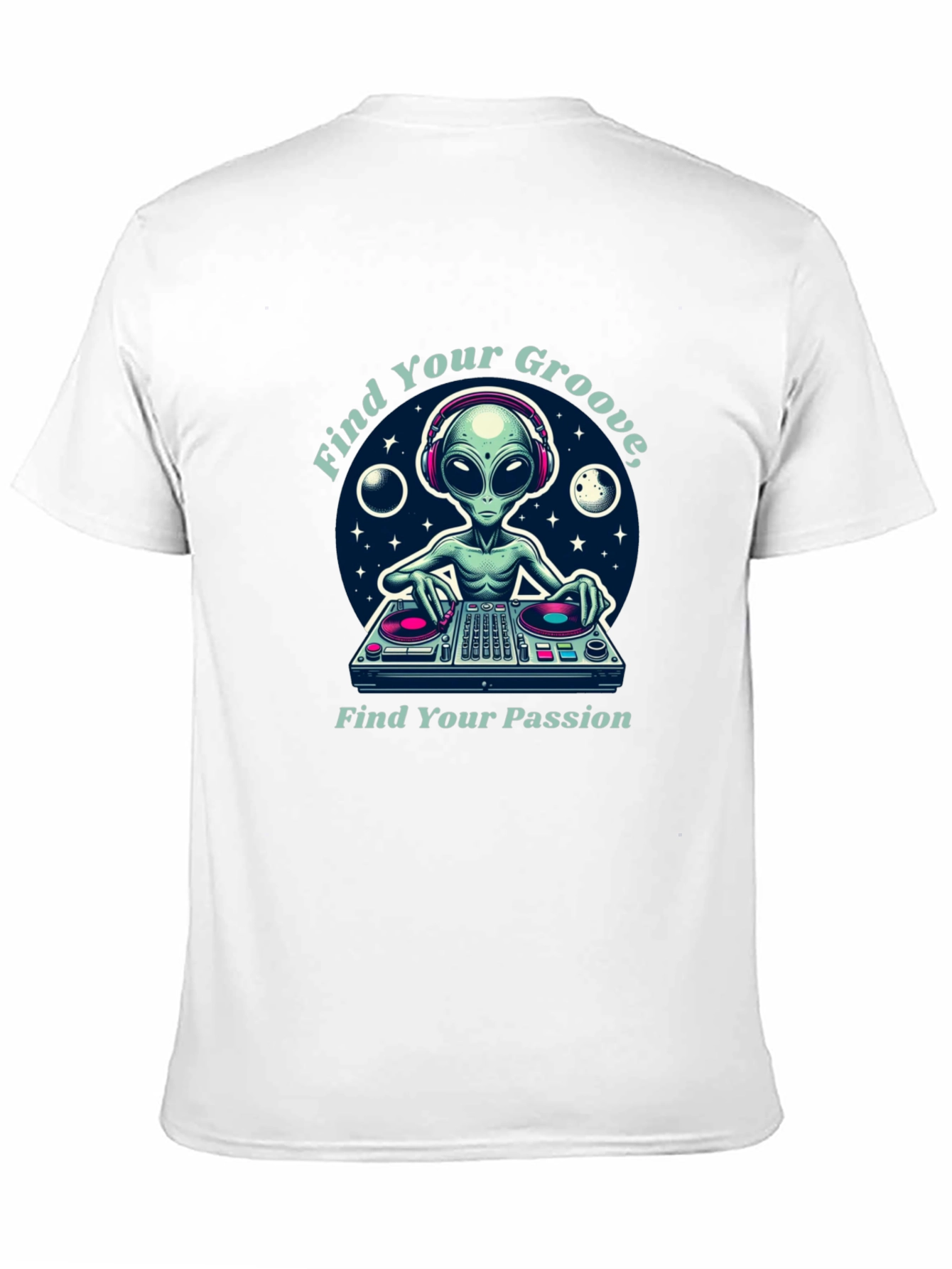 Alien DJ T-Shirt: Find Your Groove & Passion