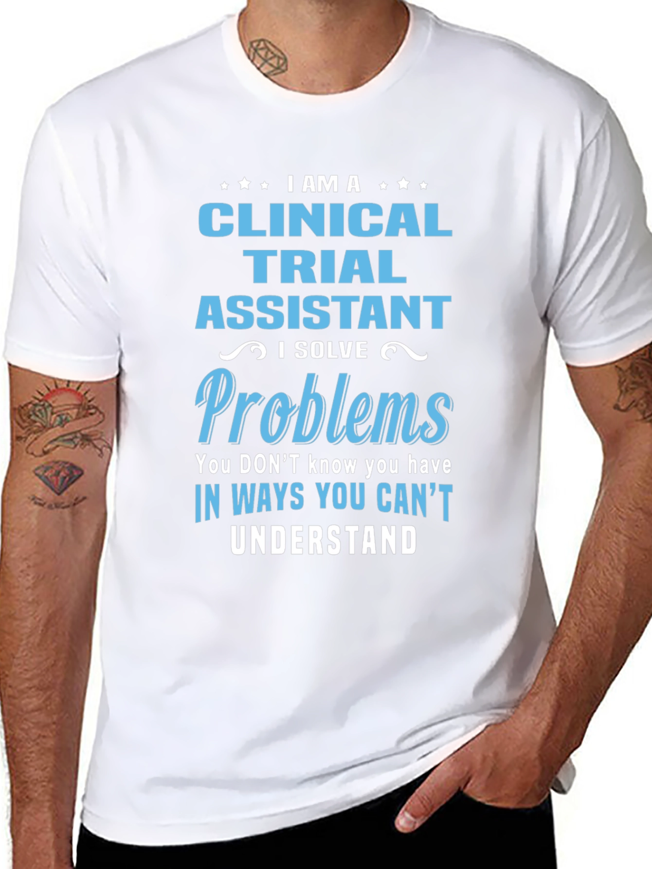 Clinical Trial Assistant Novelty T-Shirt