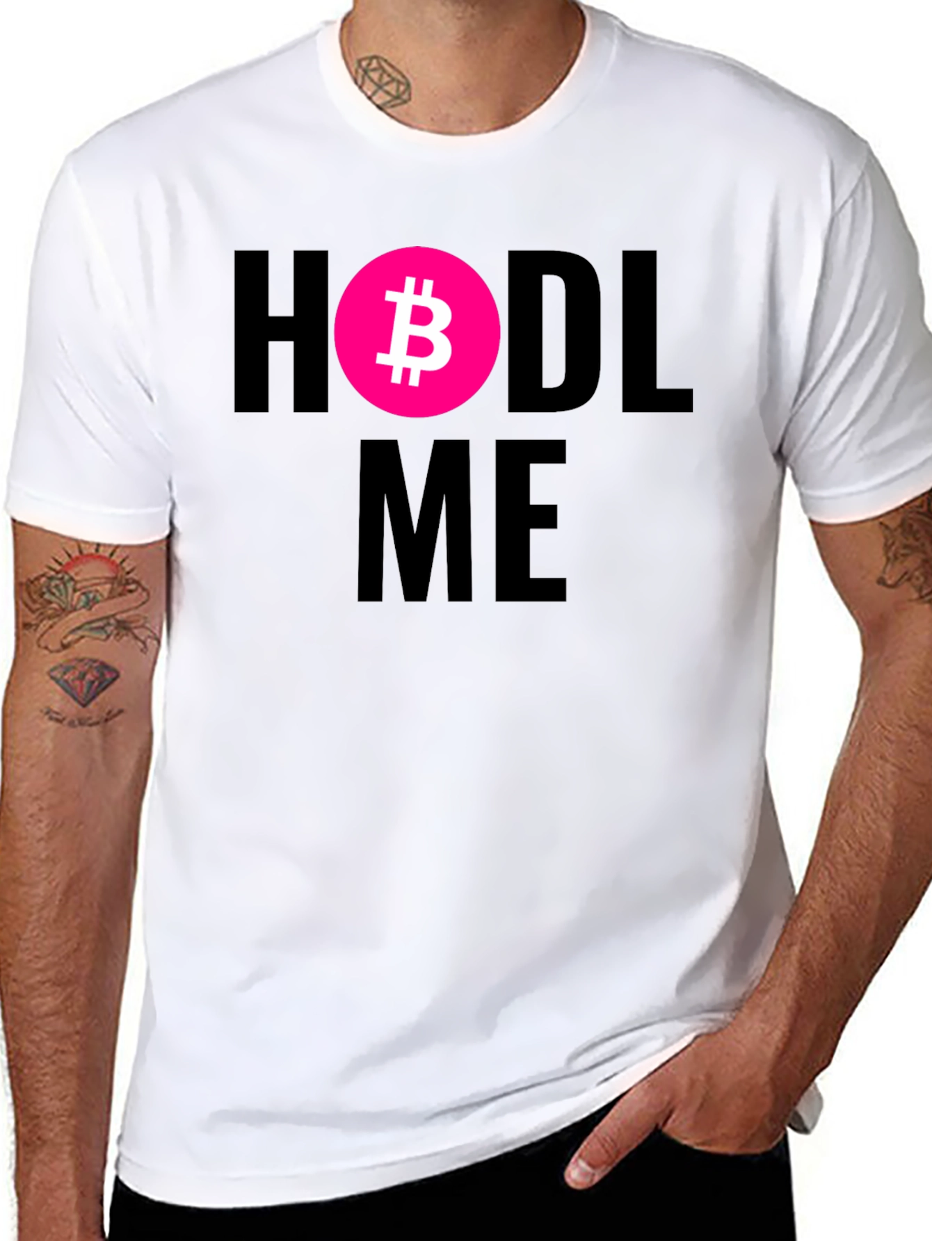 HODL Me Bitcoin T-Shirt Crypto Currency Tee