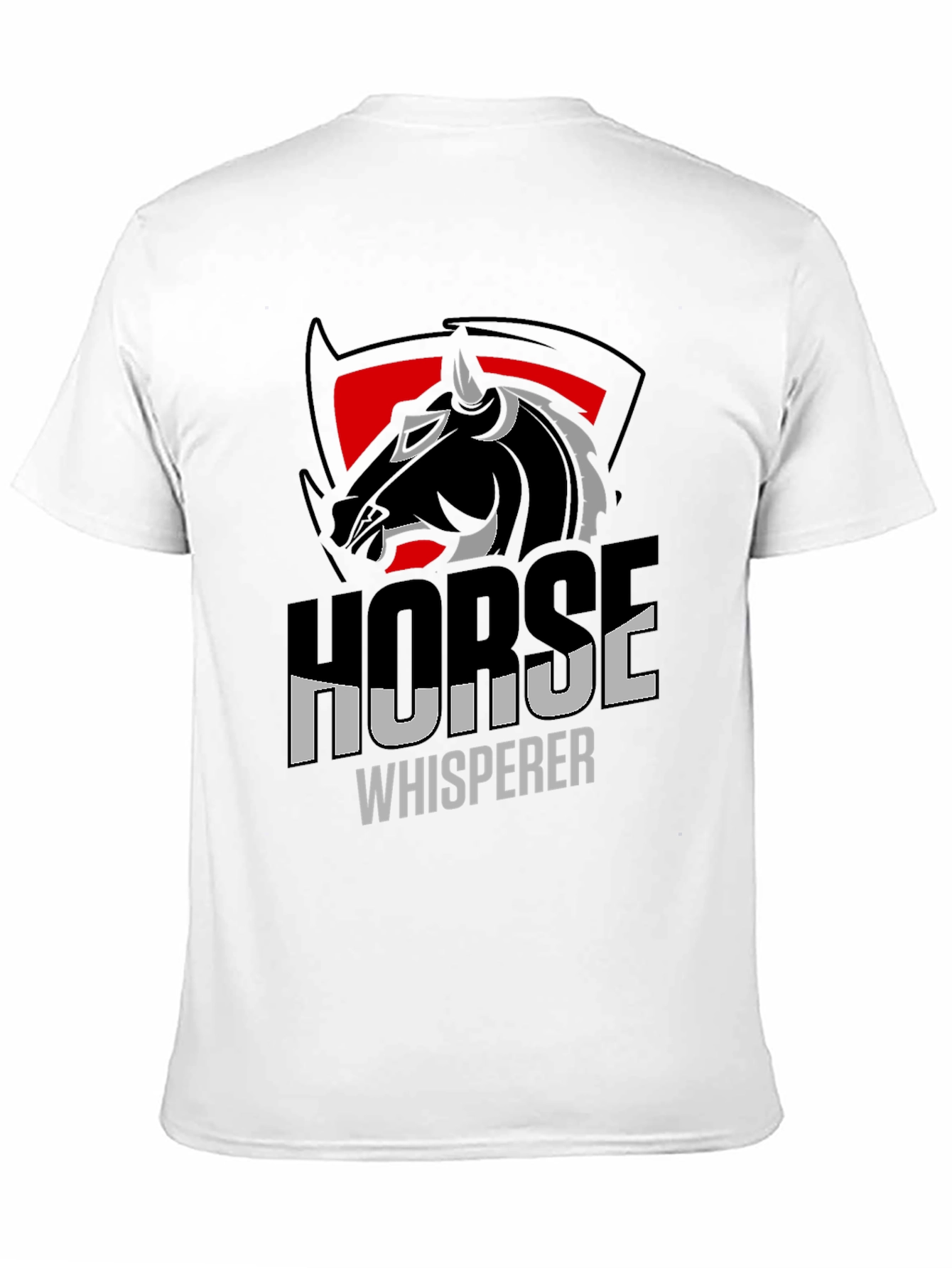 Horse Whisperer Graphic T-Shirt - Black