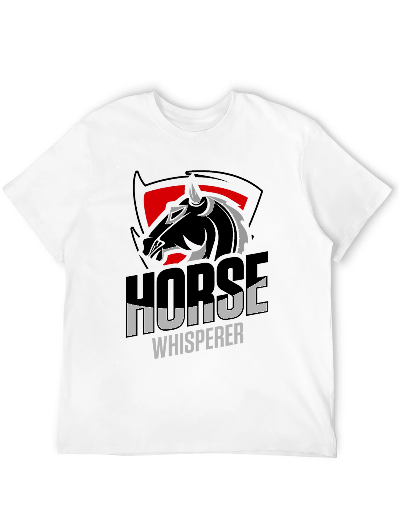 Horse Whisperer Graphic T-Shirt - Black