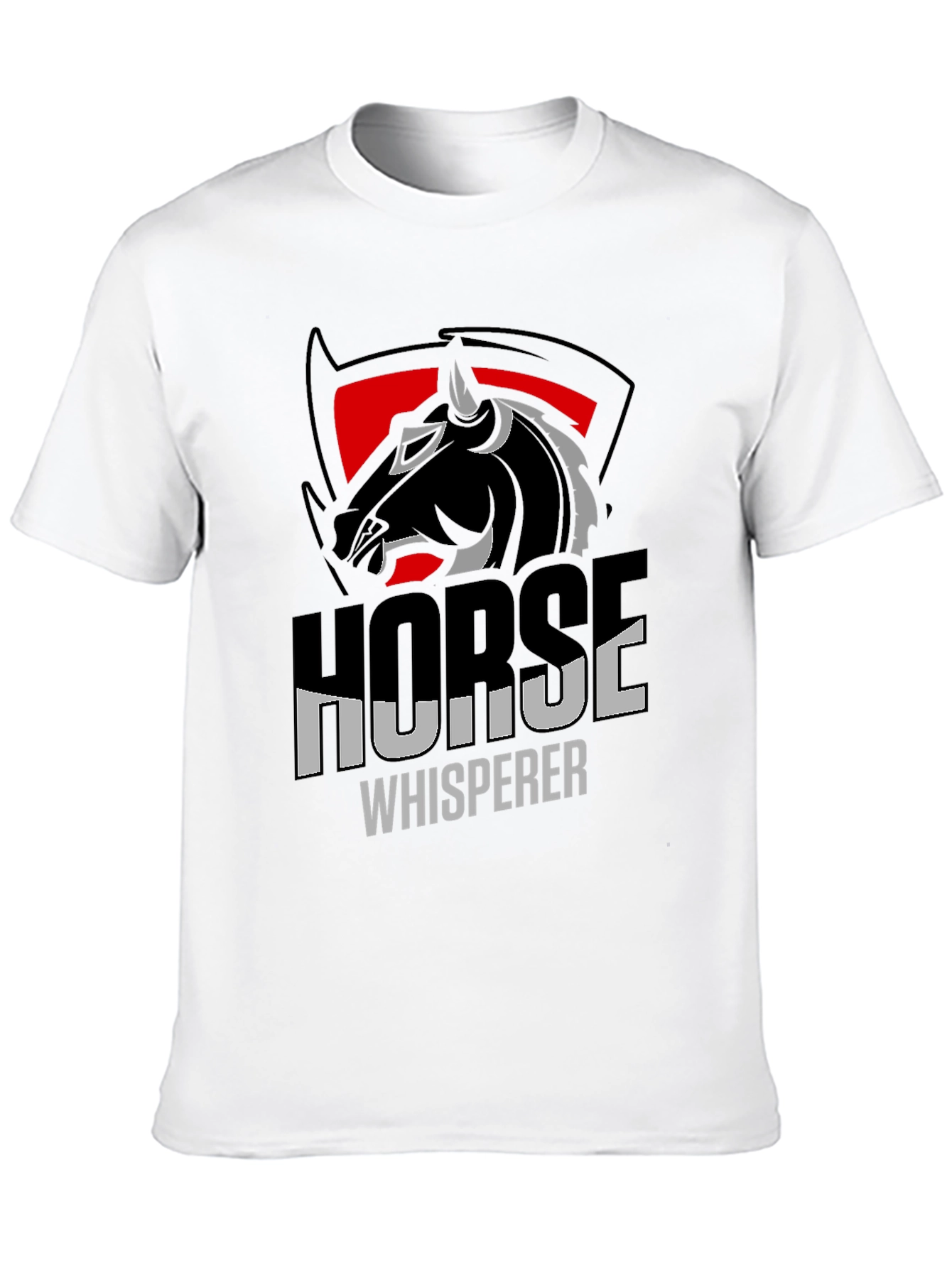 Horse Whisperer Graphic T-Shirt - Black