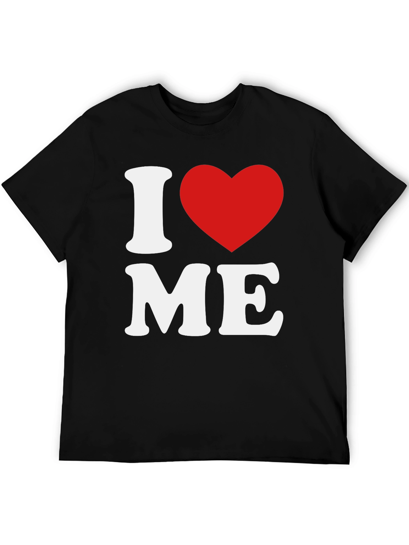 I Heart Me Black T-Shirt