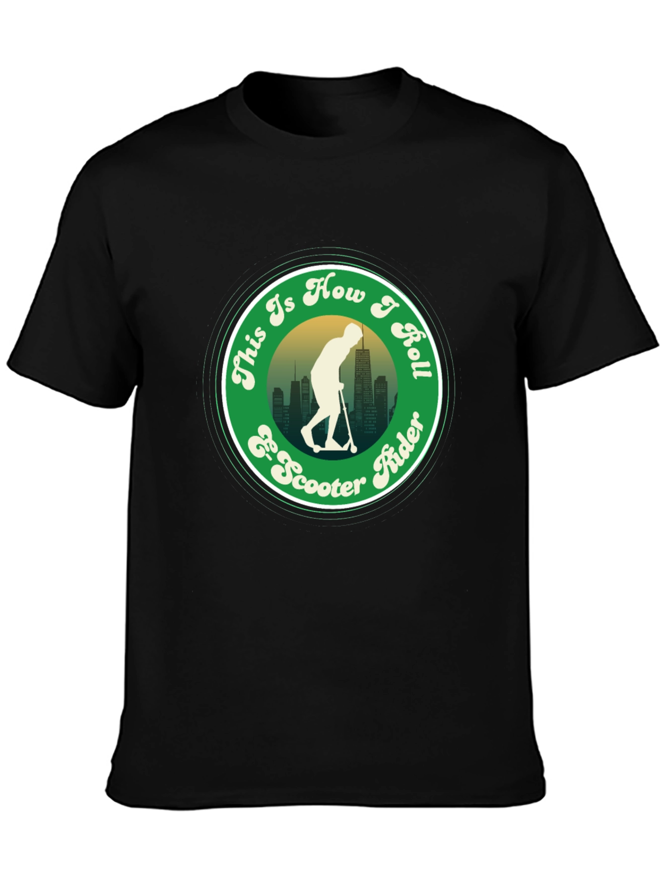 This Is How I Roll Scooter Rider T-Shirt