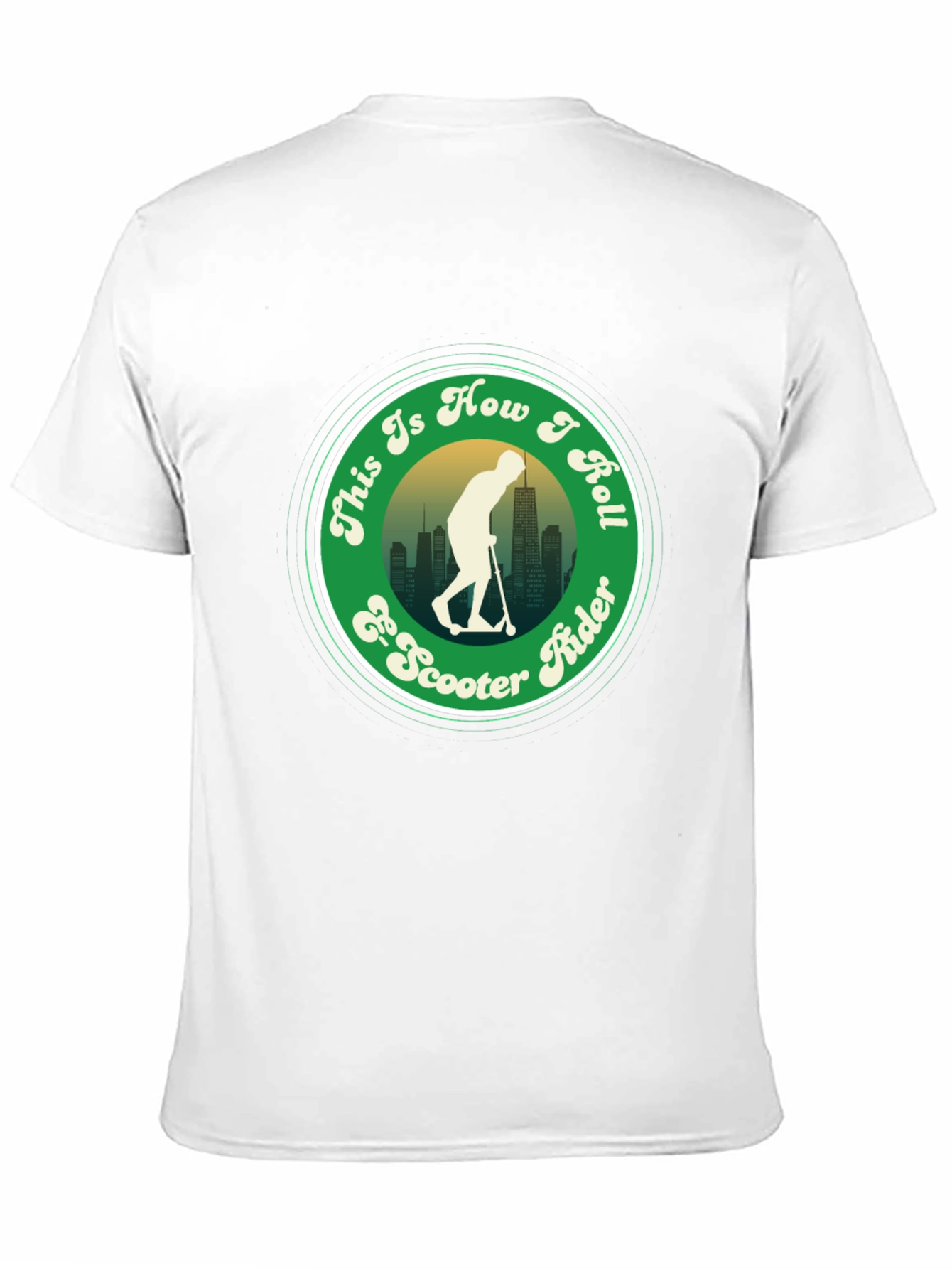 This Is How I Roll Scooter Rider T-Shirt