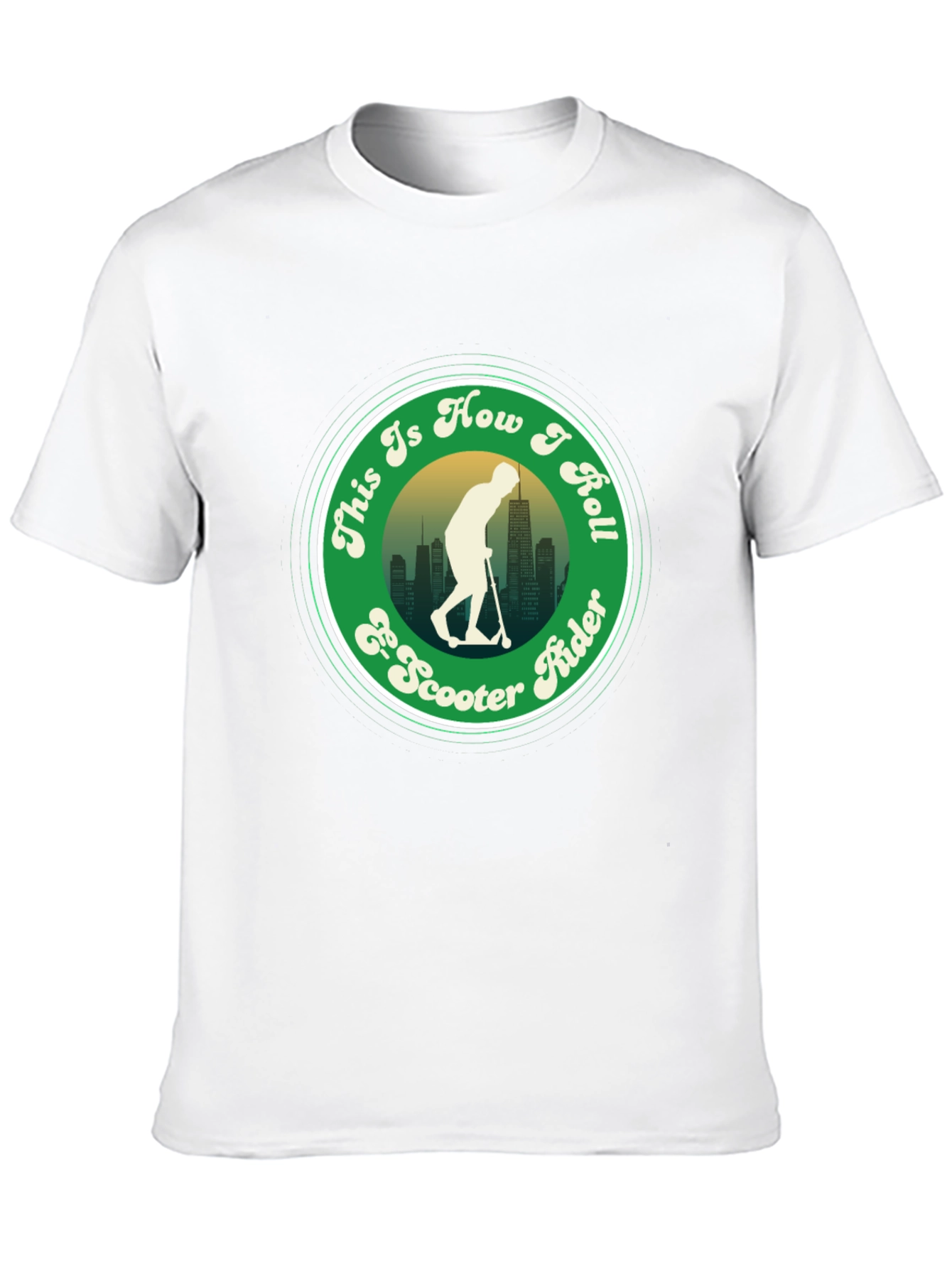 This Is How I Roll Scooter Rider T-Shirt