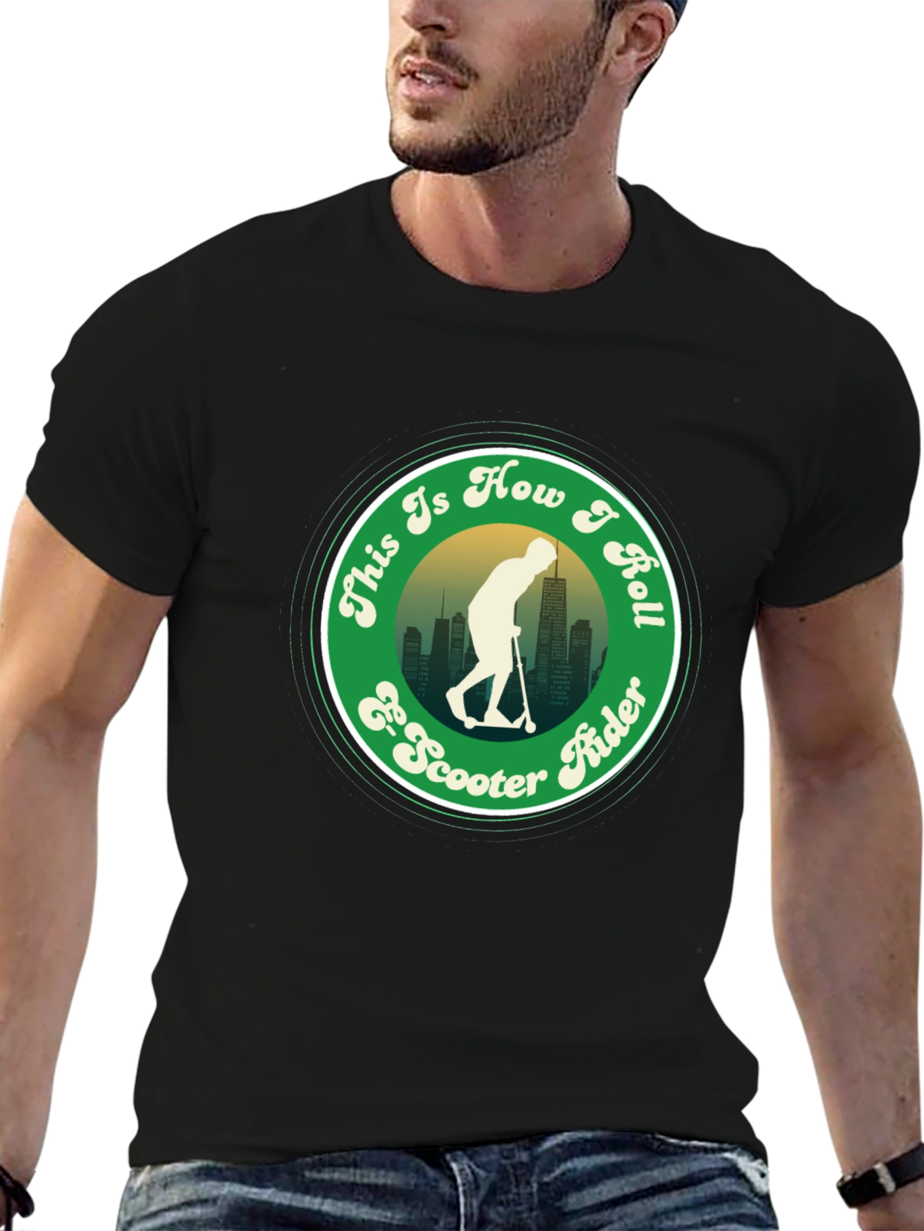 This Is How I Roll Scooter Rider T-Shirt