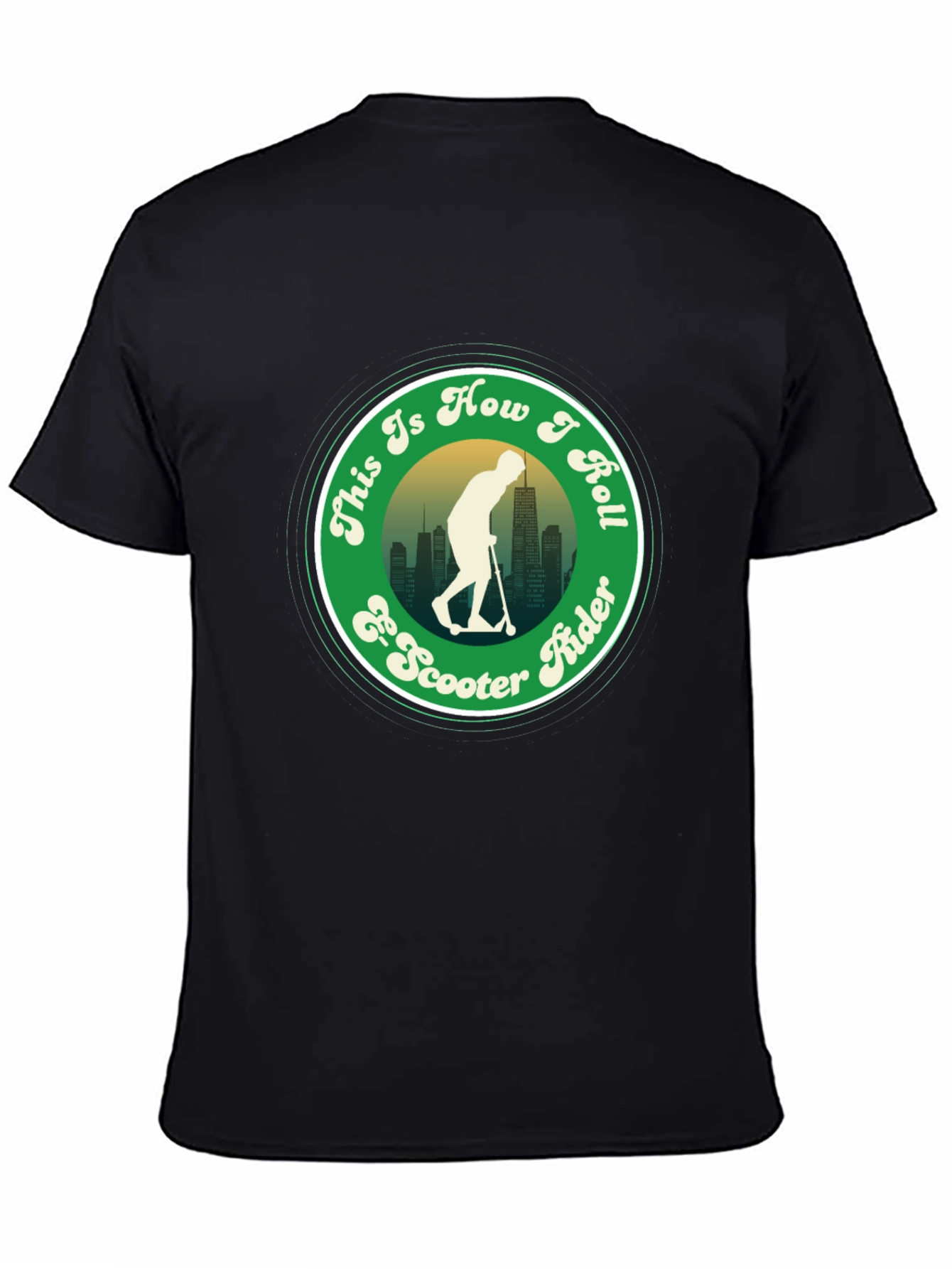 This Is How I Roll Scooter Rider T-Shirt