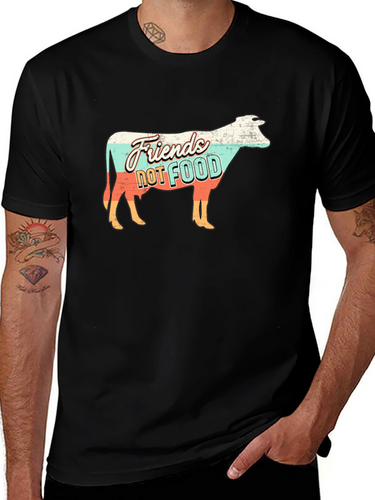 Friends Not Food Vegan Graphic T-Shirt