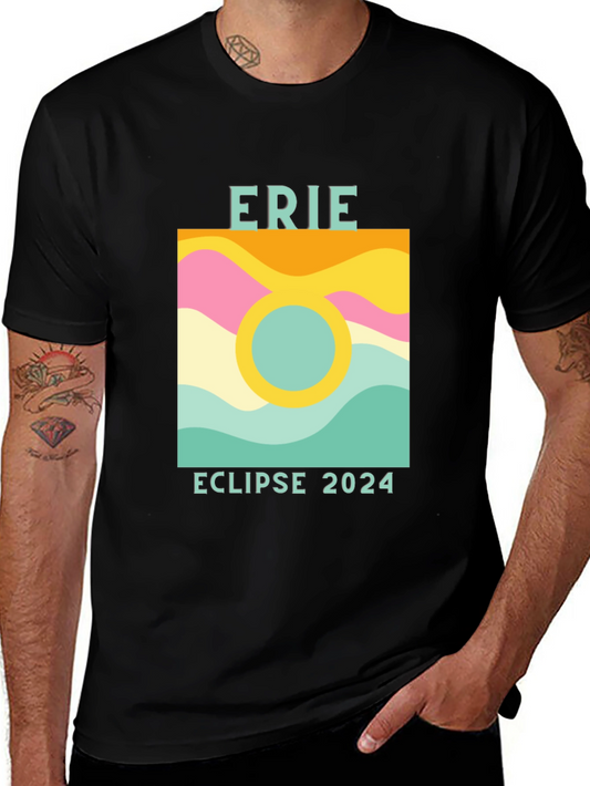 Erie Eclipse 2024 Graphic T-Shirt
