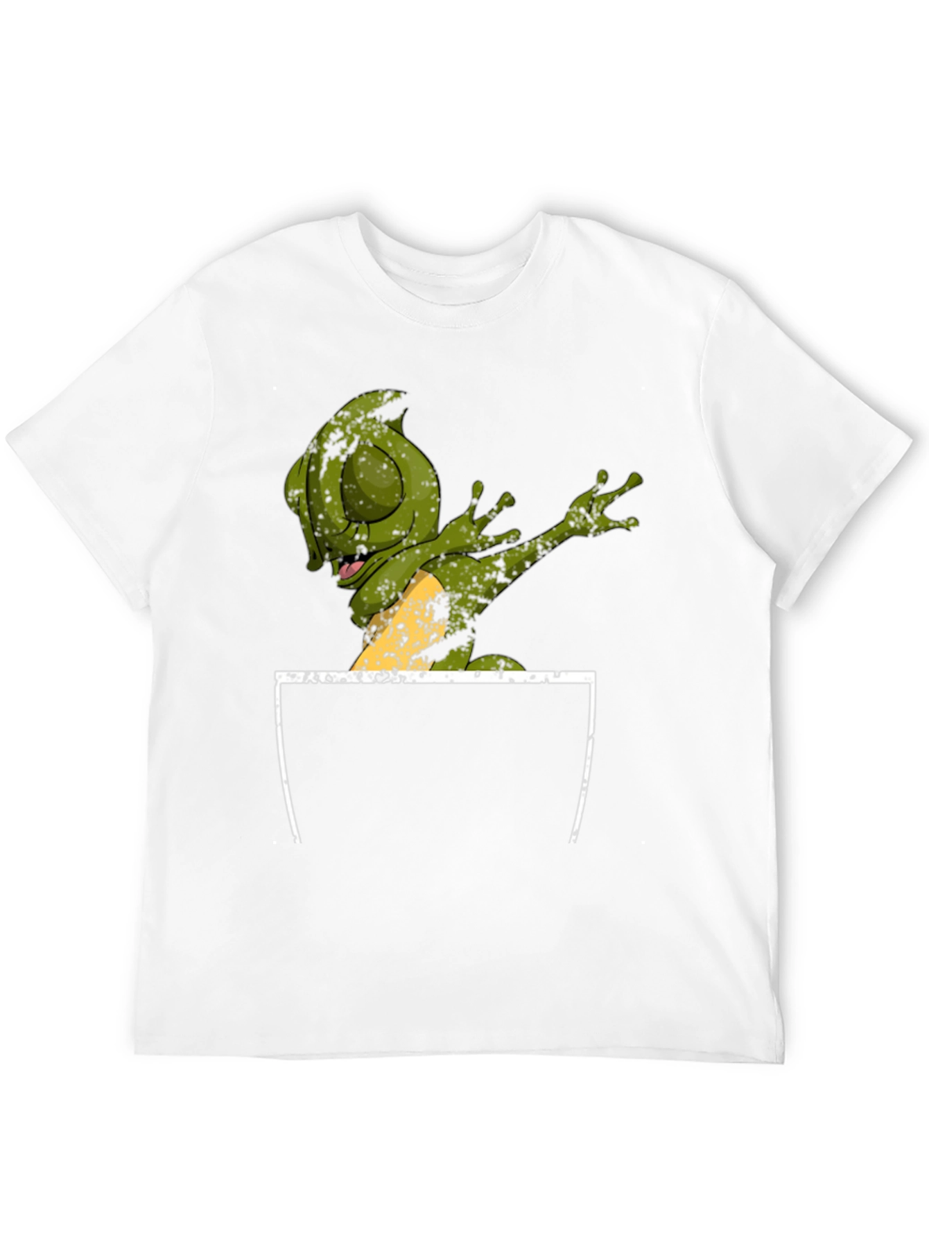 Dabbing Green Lizard T-Shirt