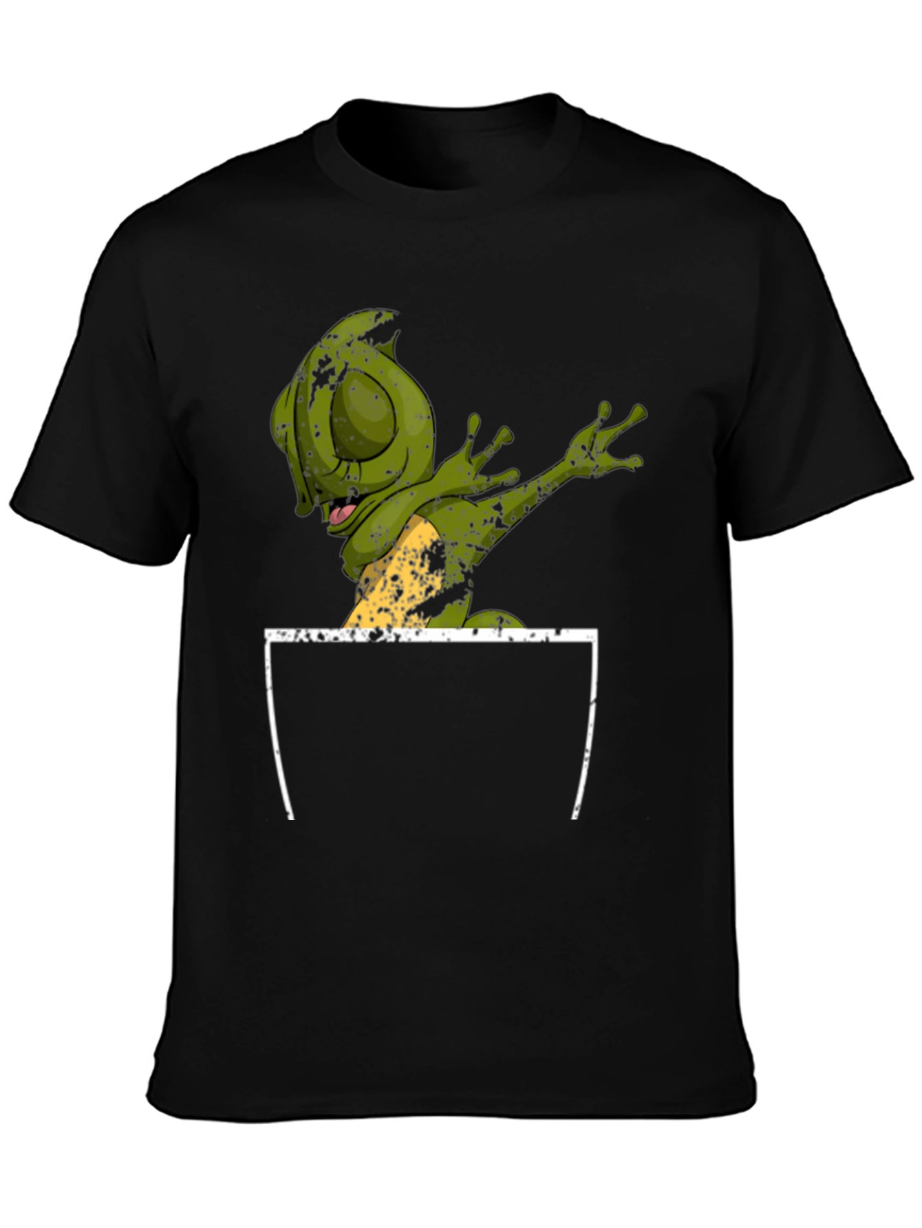 Dabbing Green Lizard T-Shirt