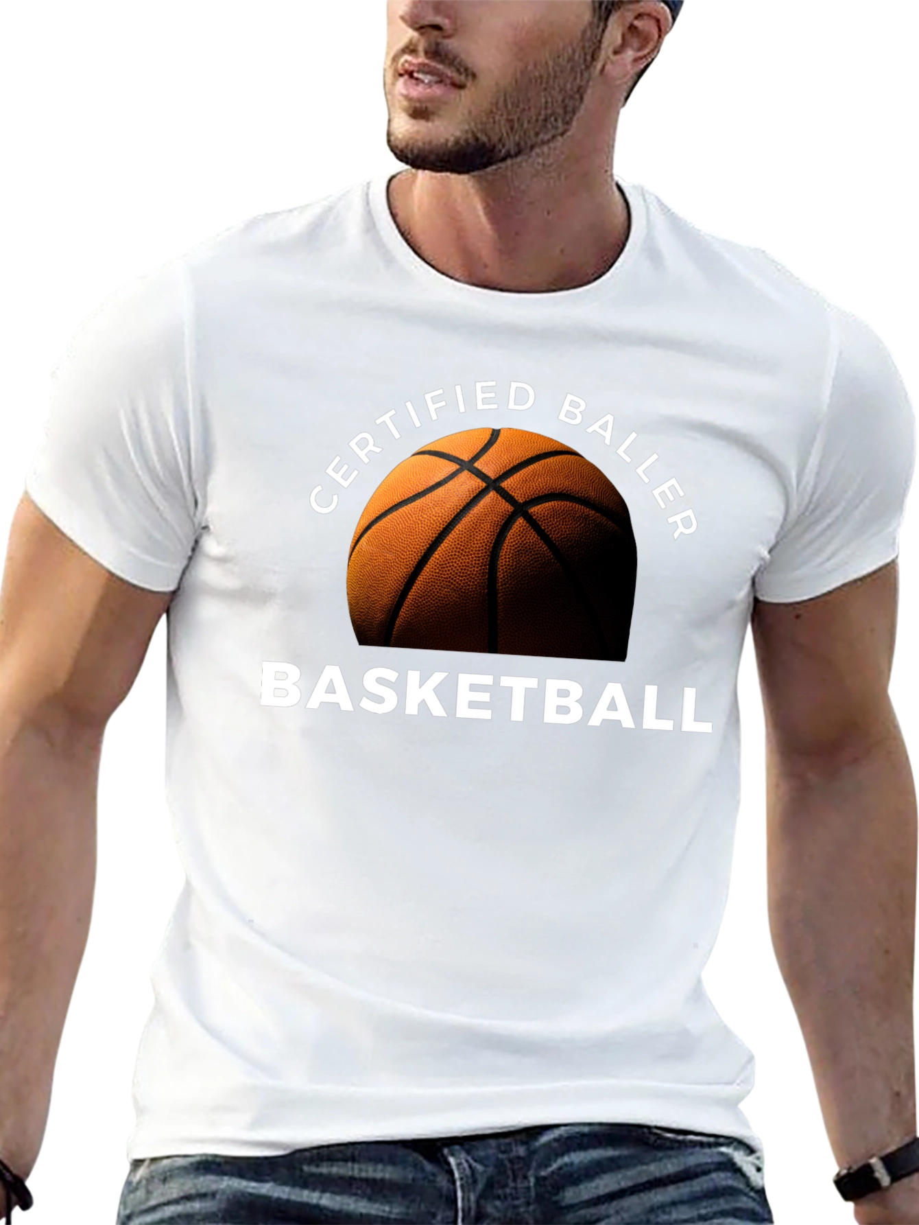 Certified Baller Basketball Graphic T-Shirt