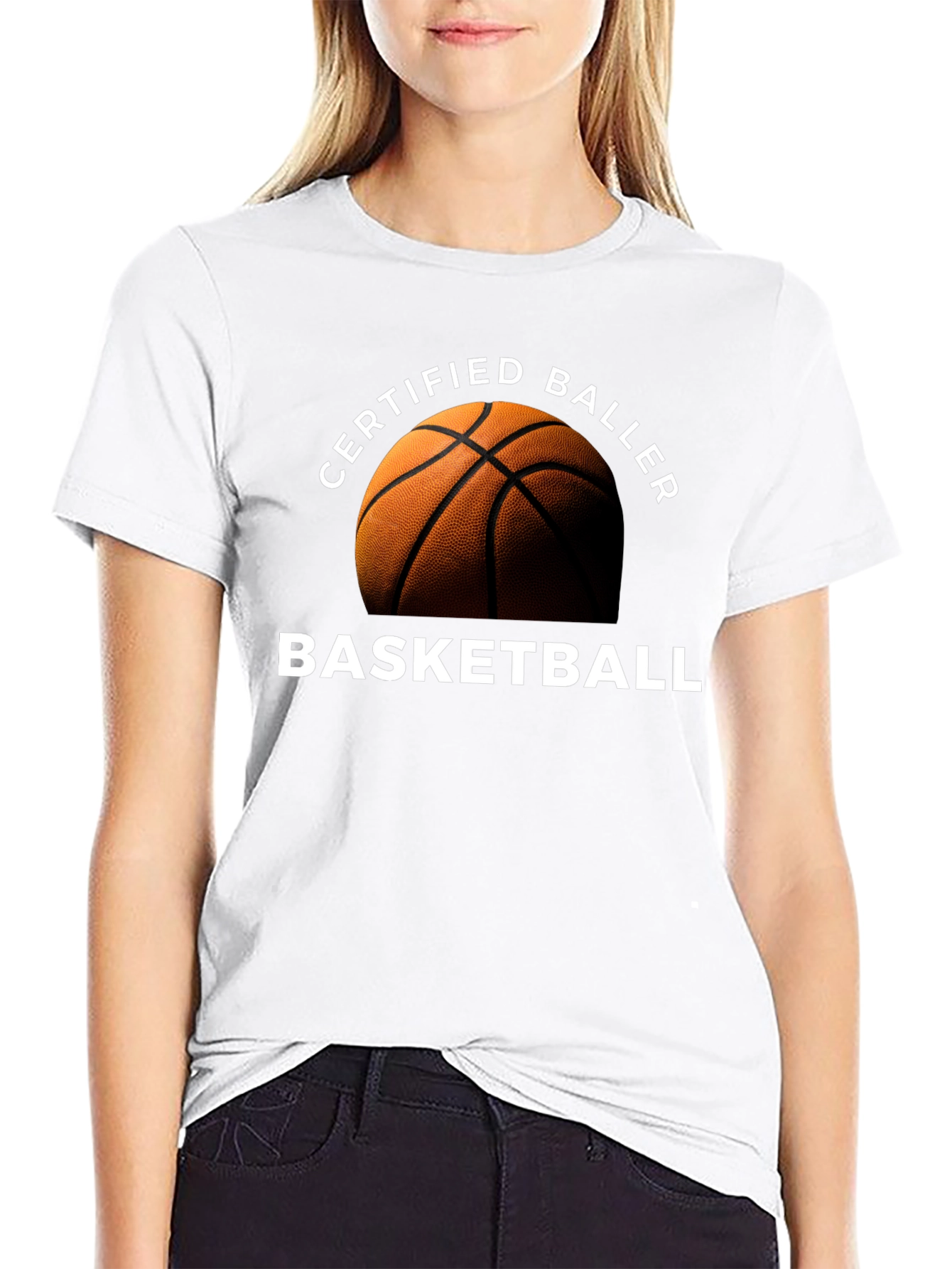 Certified Baller Basketball Graphic T-Shirt