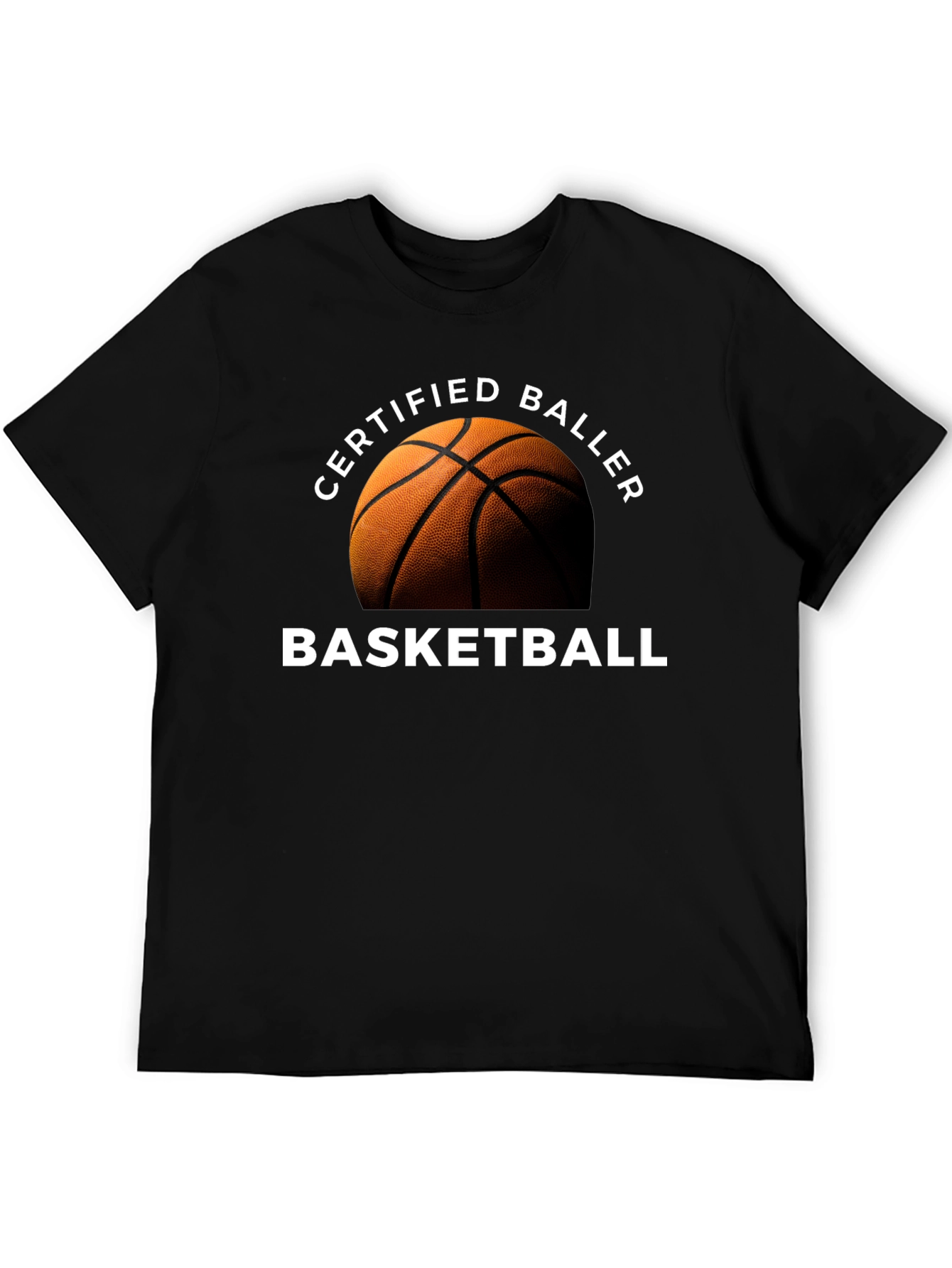 Certified Baller Basketball Graphic T-Shirt