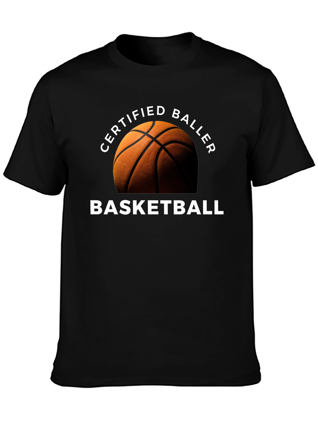 Certified Baller Basketball Graphic T-Shirt